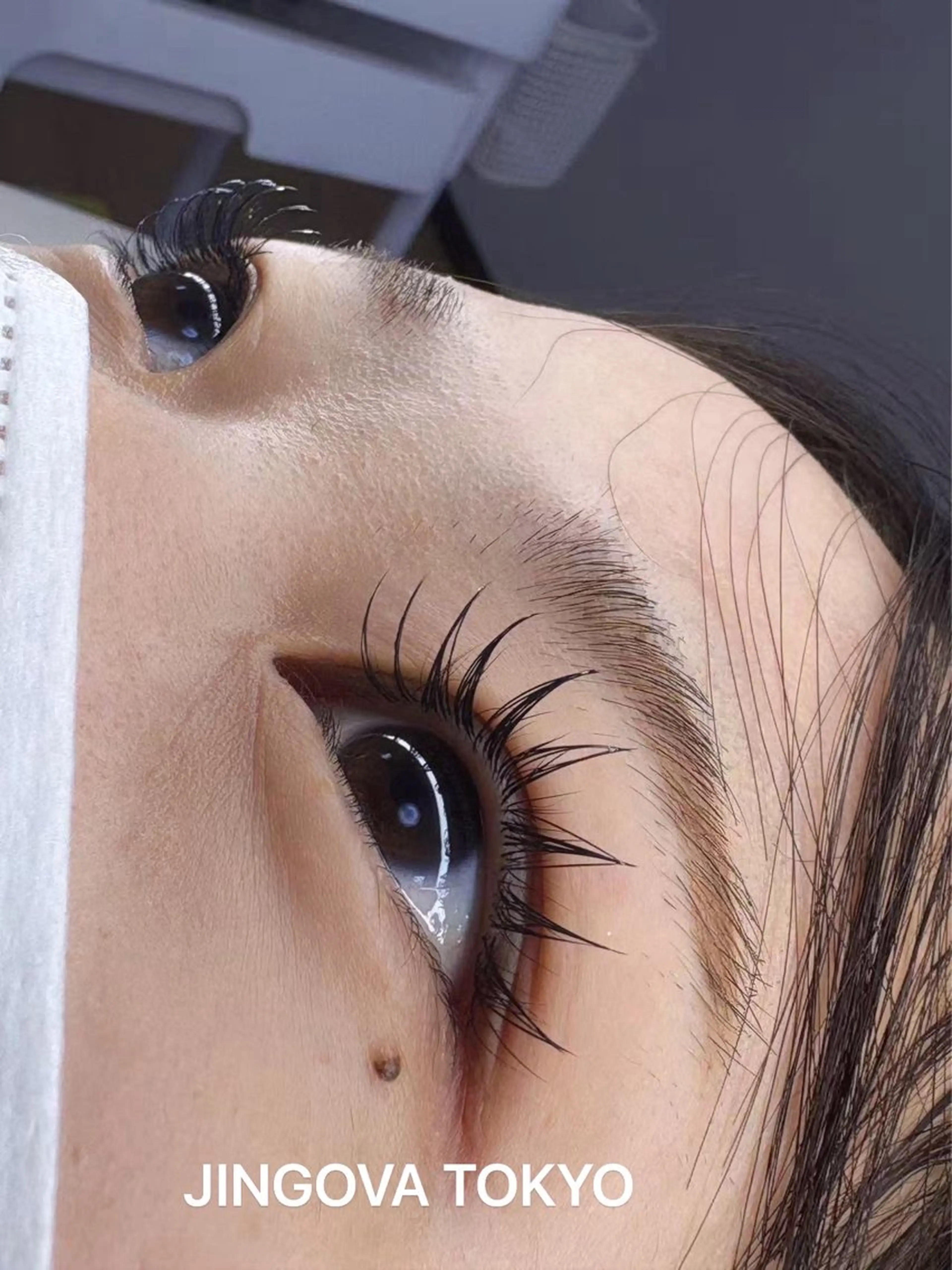 マツエク・マツパ フラットラッシュ パリジェンヌラッシュリフト ユミナガ ジンのマツエク・マツパデザイン