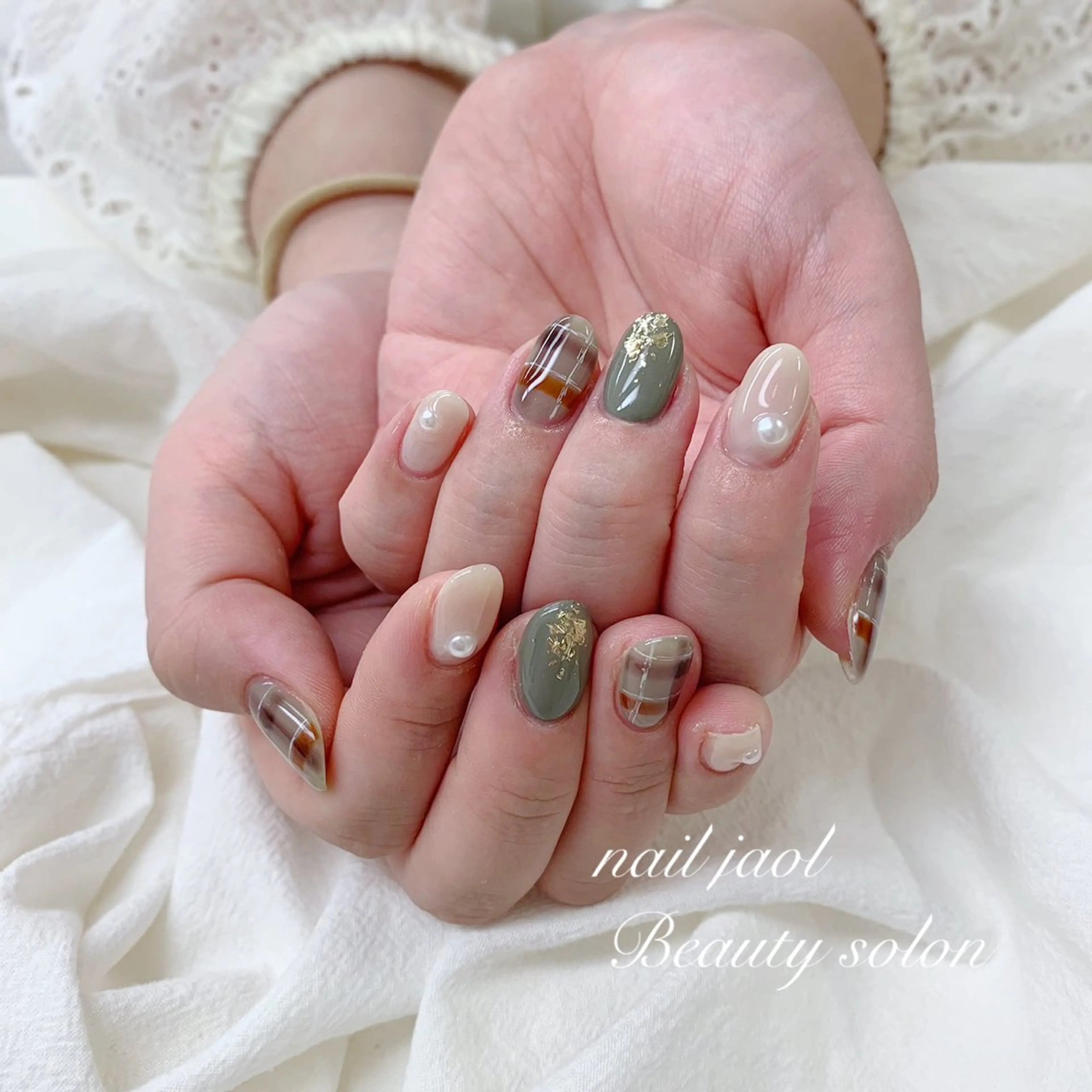 ショート ハンドネイル nail jaol池袋店所属・ネイルJaol 池袋のネイルデザイン