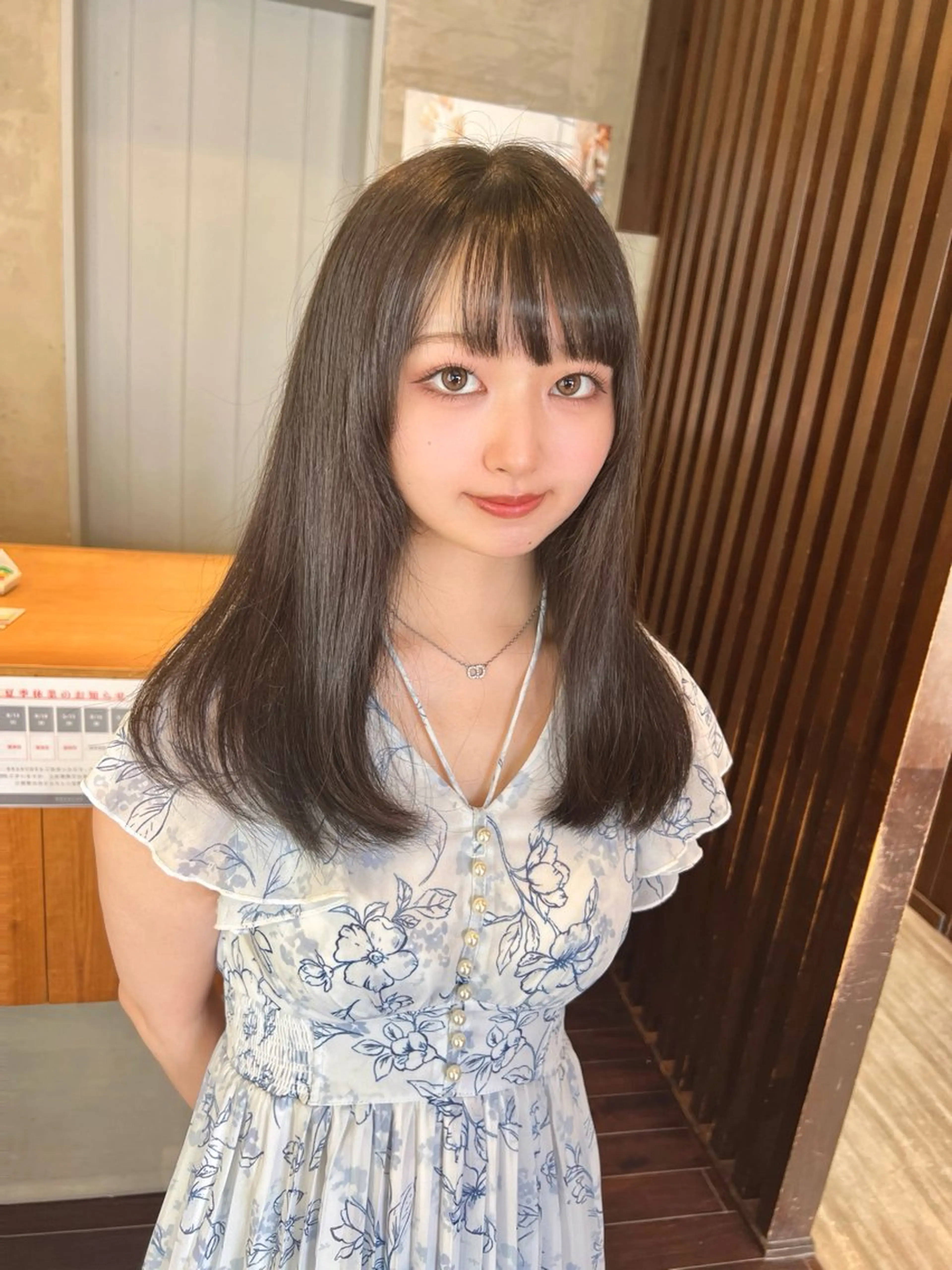 ミディアム カラー 具志 正太のヘアスタイル