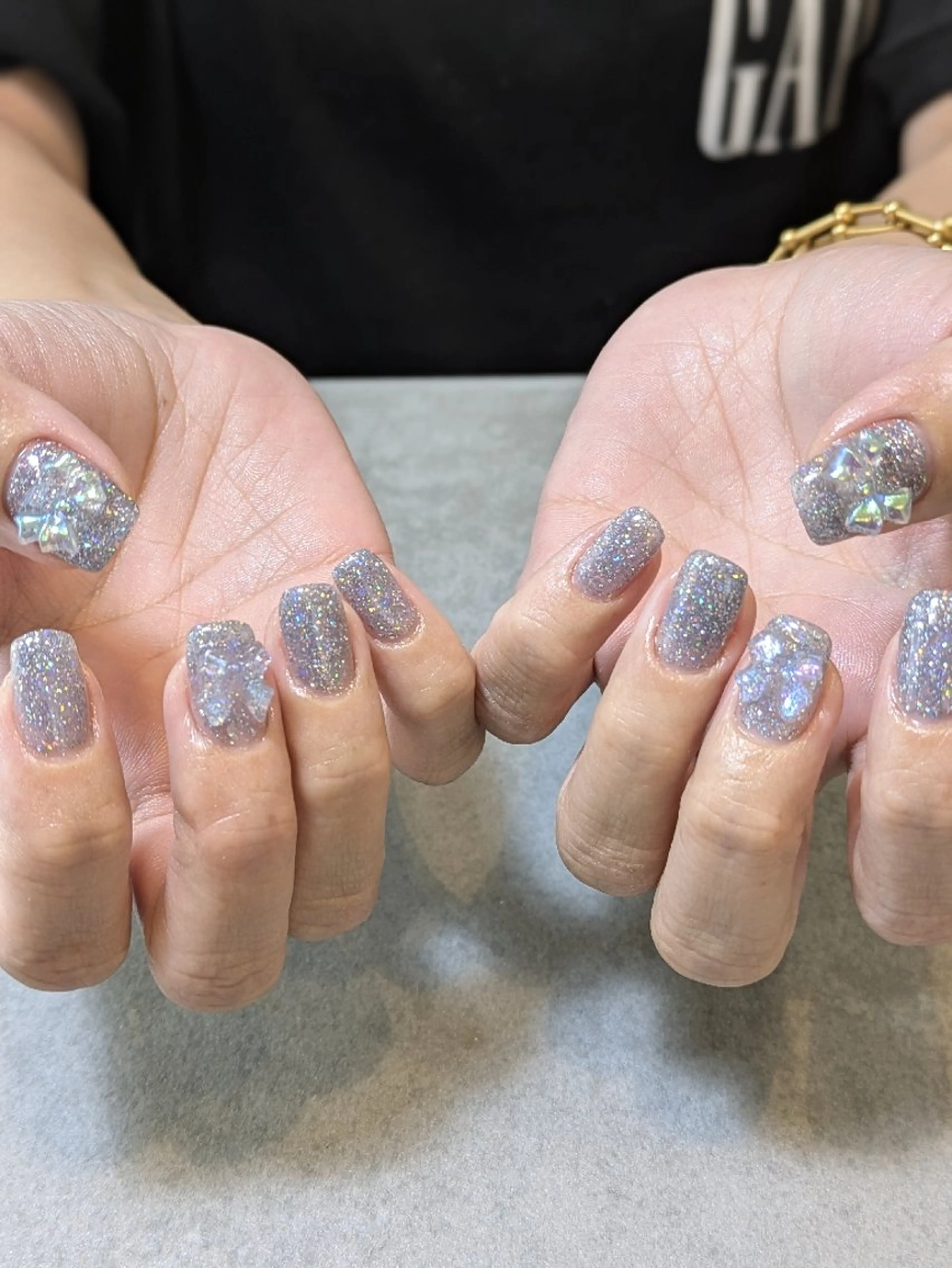 ネイル フラッシュネイル ジェルネイル マグネットネイル ハンドネイル UFU. nailのネイルデザイン