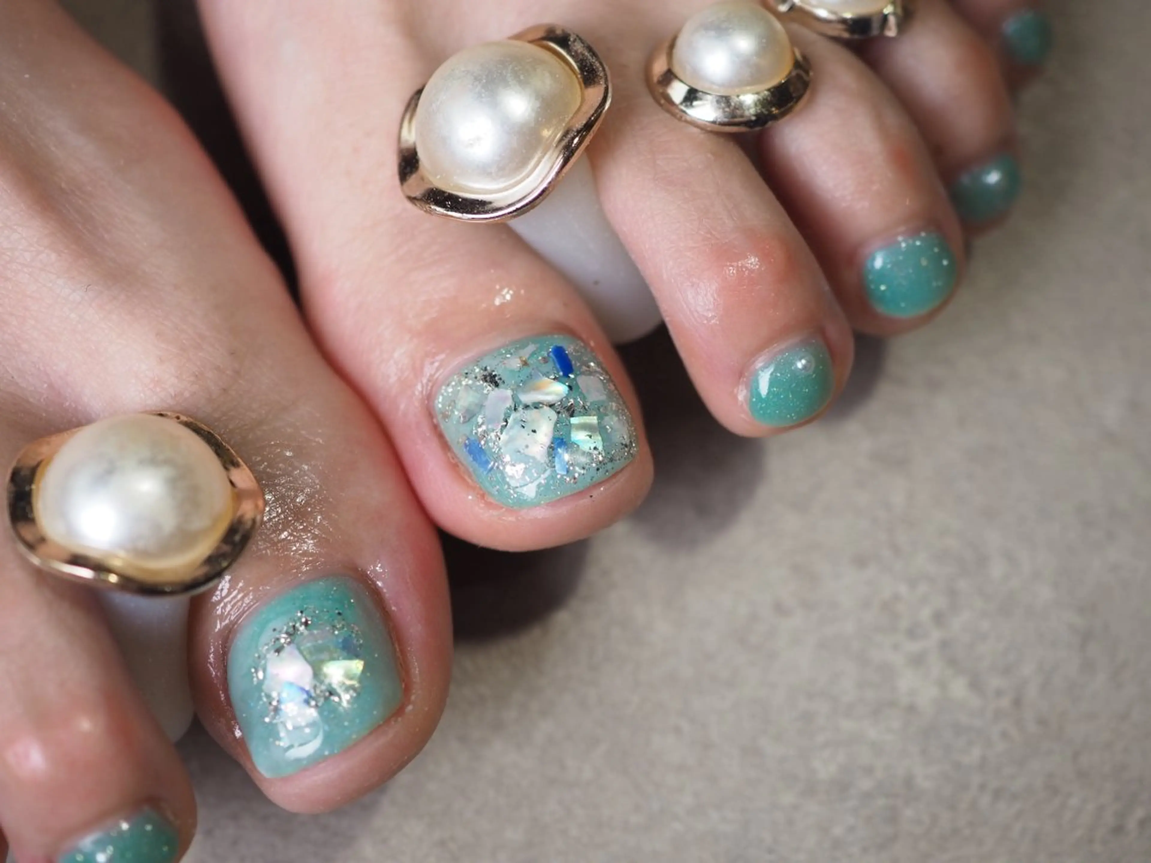 ネイル アートネイル チークネイル フラッシュネイル フットネイル フレンチネイル フットネイル glaNje shioriのネイルデザイン