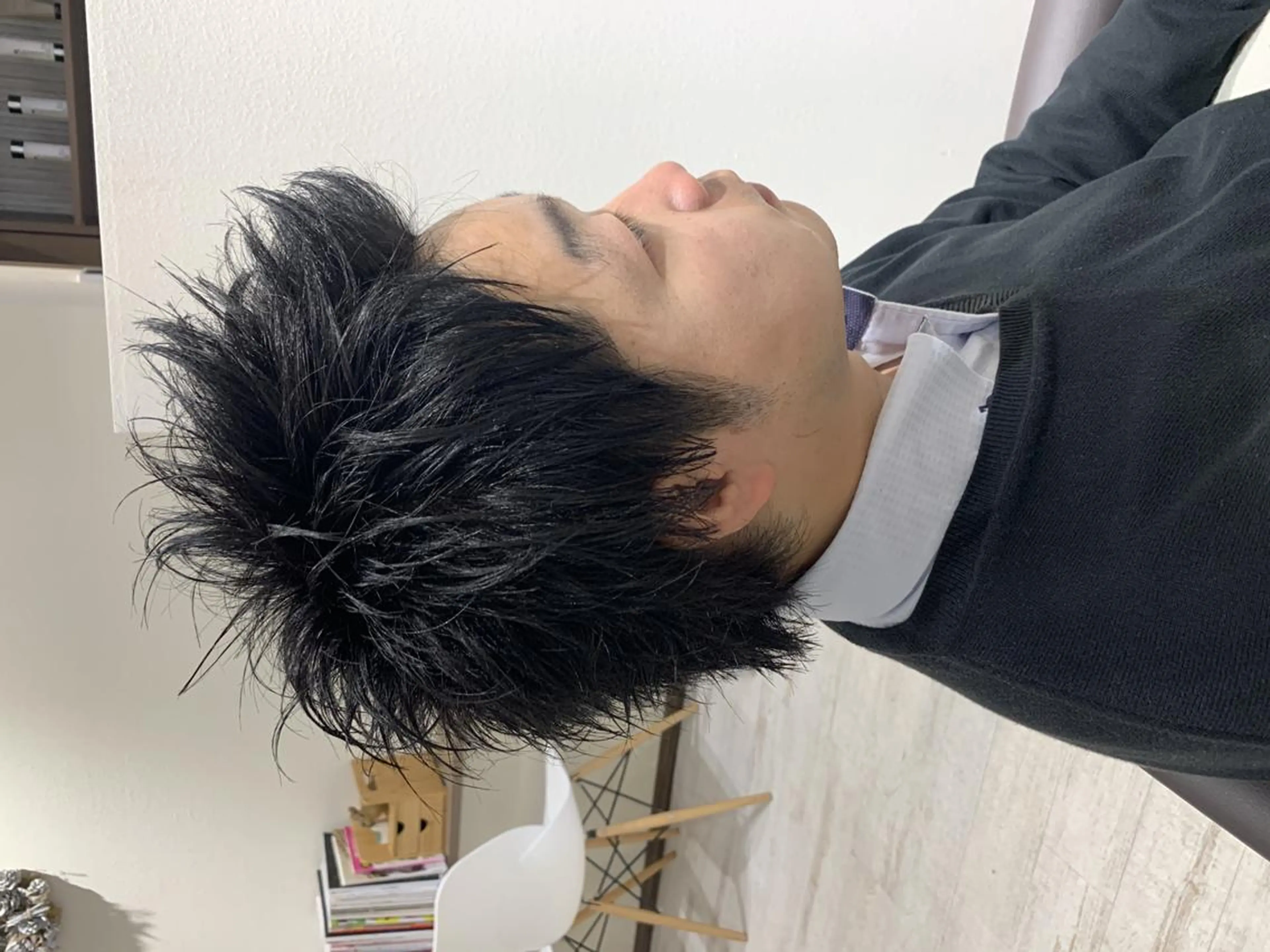 ショート カラー メンズ 瀬尾 由希菜のヘアスタイル