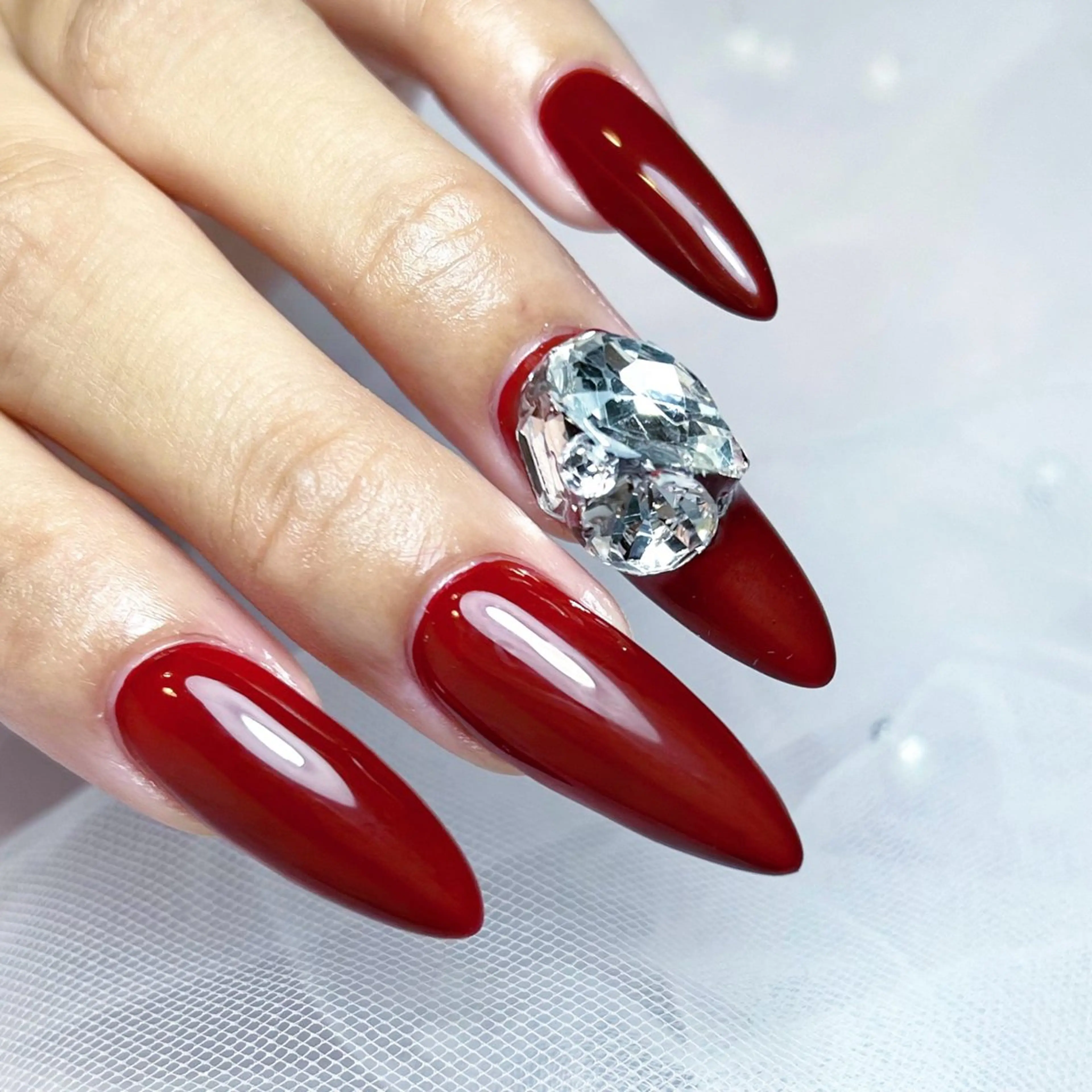 ワンカラー(スカルプ長さ出し1​〜​10本)の写真