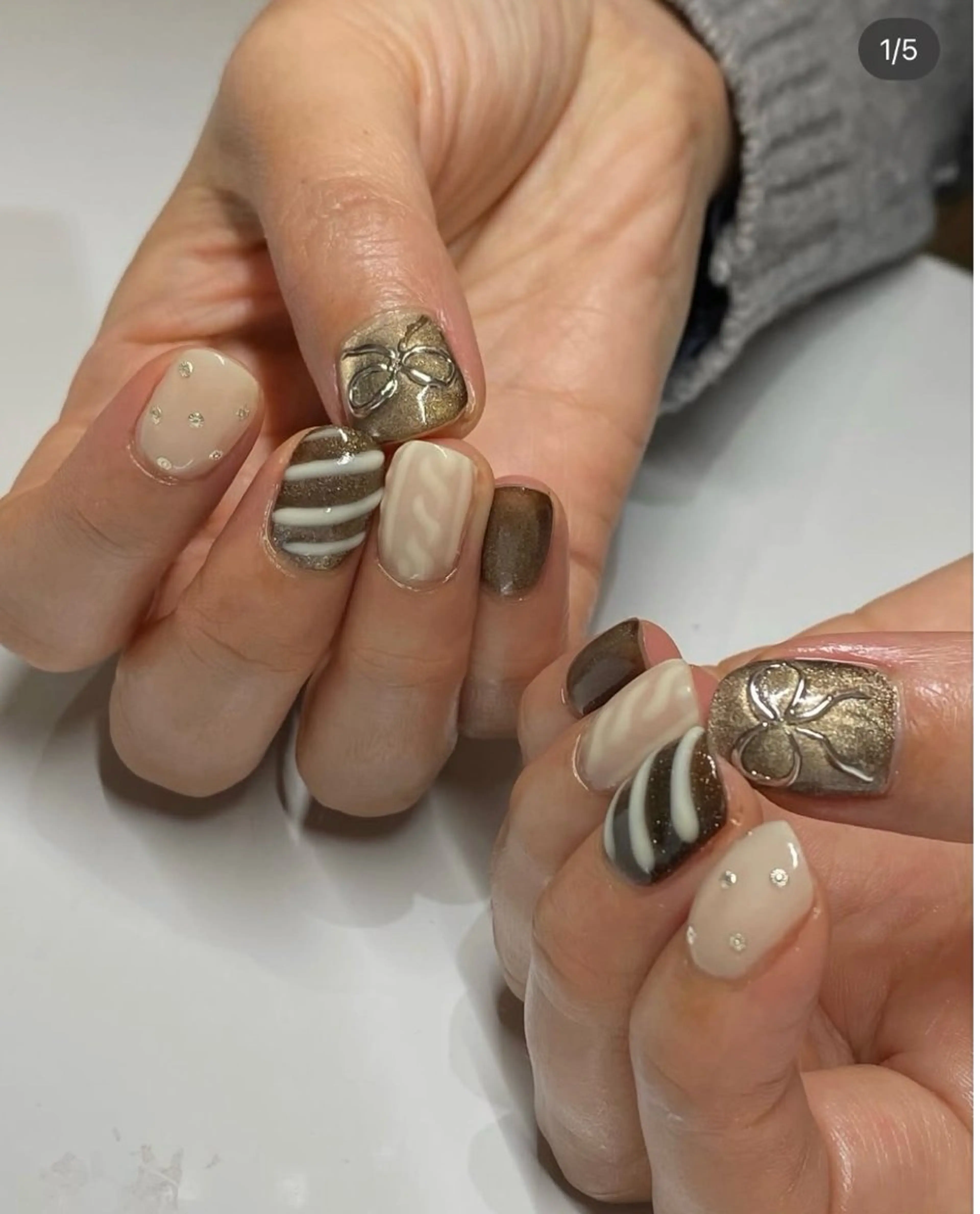 ネイル アートネイル ニュアンスネイル Ai Nail所属・中山 ヴィクトリアのネイルデザイン