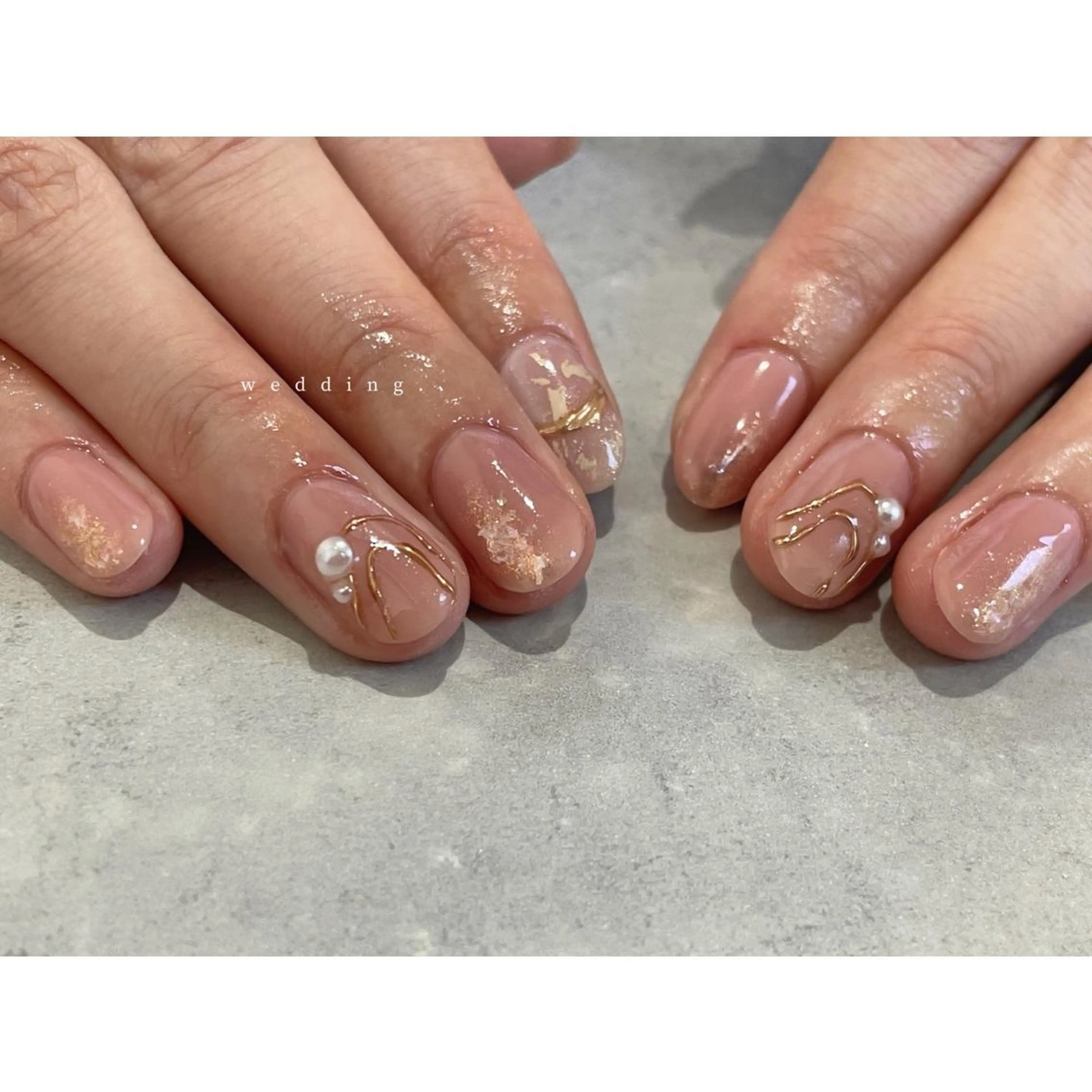 ネイル アートネイル ミラーネイル ニュアンスネイル オフィスネイル ワンカラーネイル ハンドネイル lacier nailのネイルデザイン