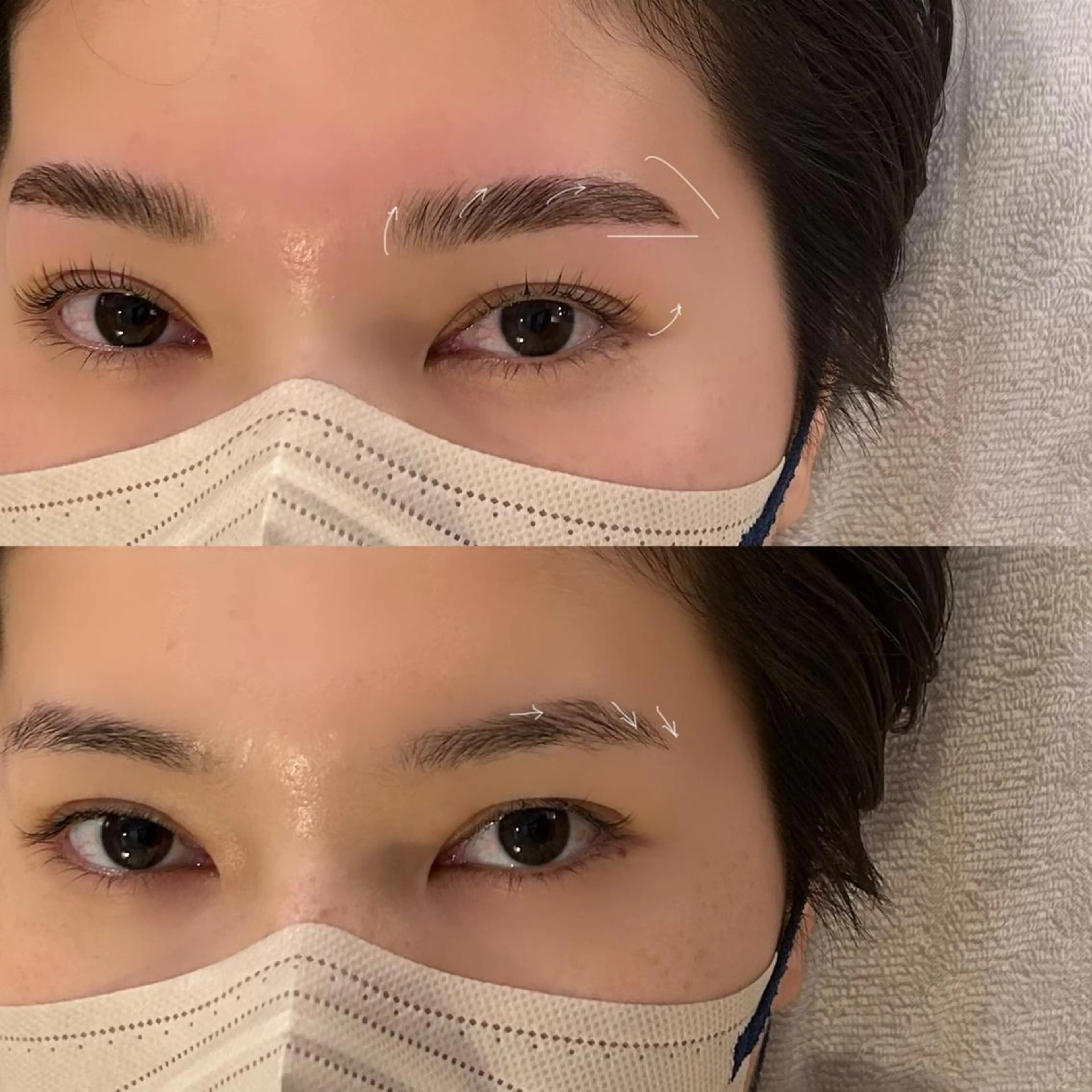 マツエク・マツパ アイブロウ ハリウッドブロウリフト パリジェンヌラッシュリフト GO TODAY SHAiRE SALON Vellmie店所属・吉祥寺kasumi 🌛eye/browのマツエク・マツパデザイン