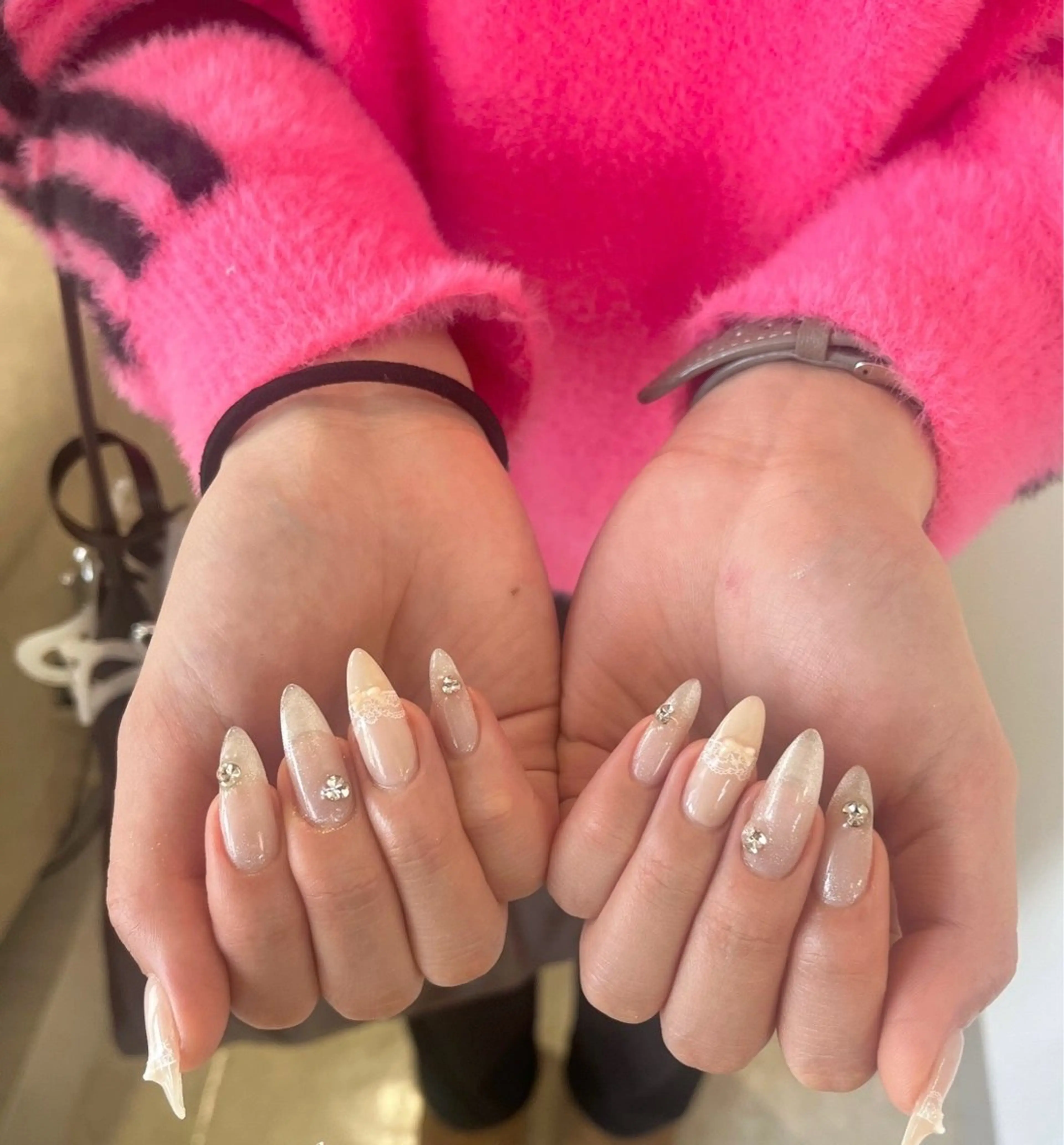 ネイル ハンドネイル HARELU北名古屋店所属・ネイリスト Mahoのネイルデザイン