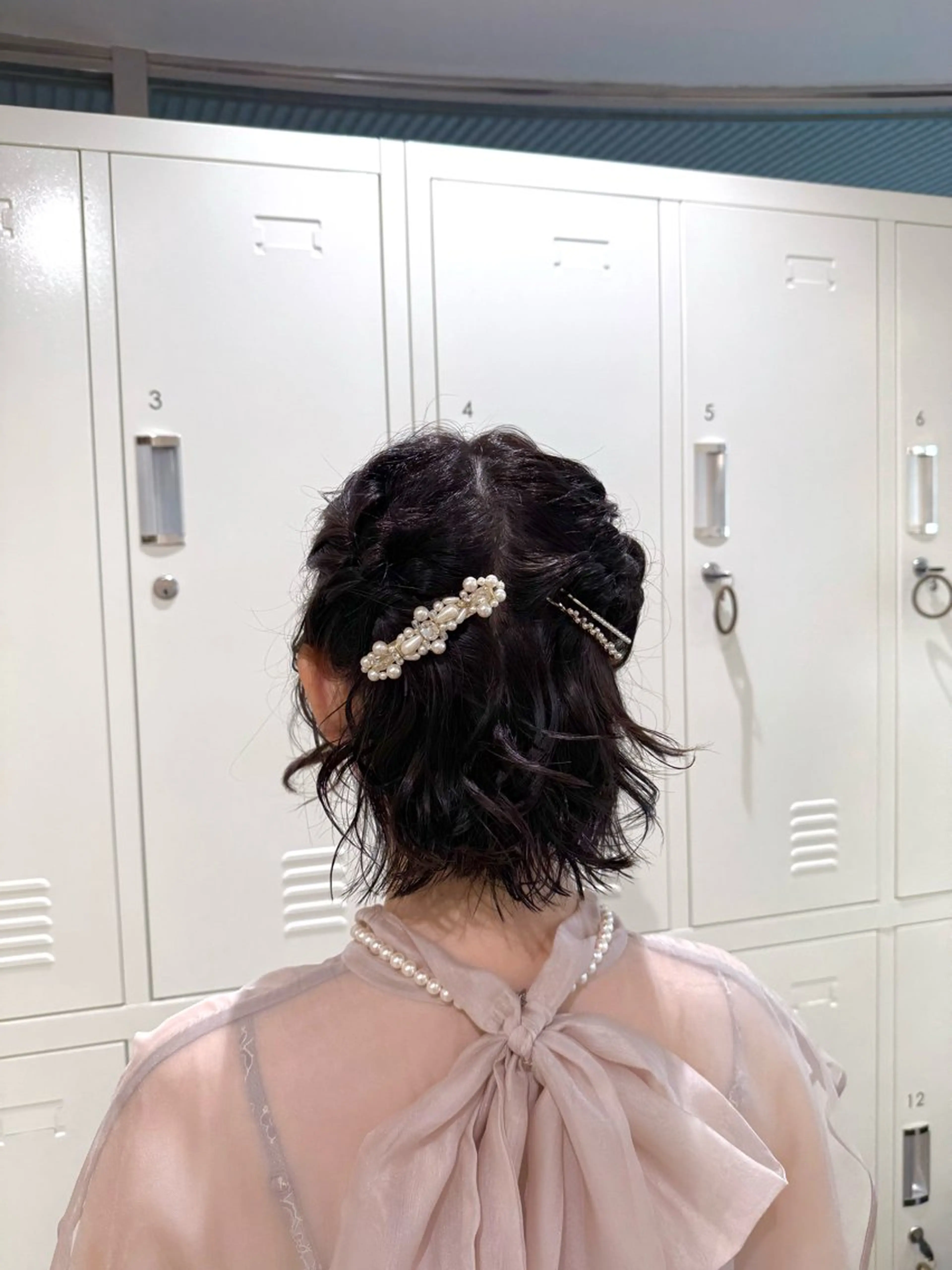 ヘアセット レイヤー✂️ ハイトーン💖モテ髪のヘアスタイル