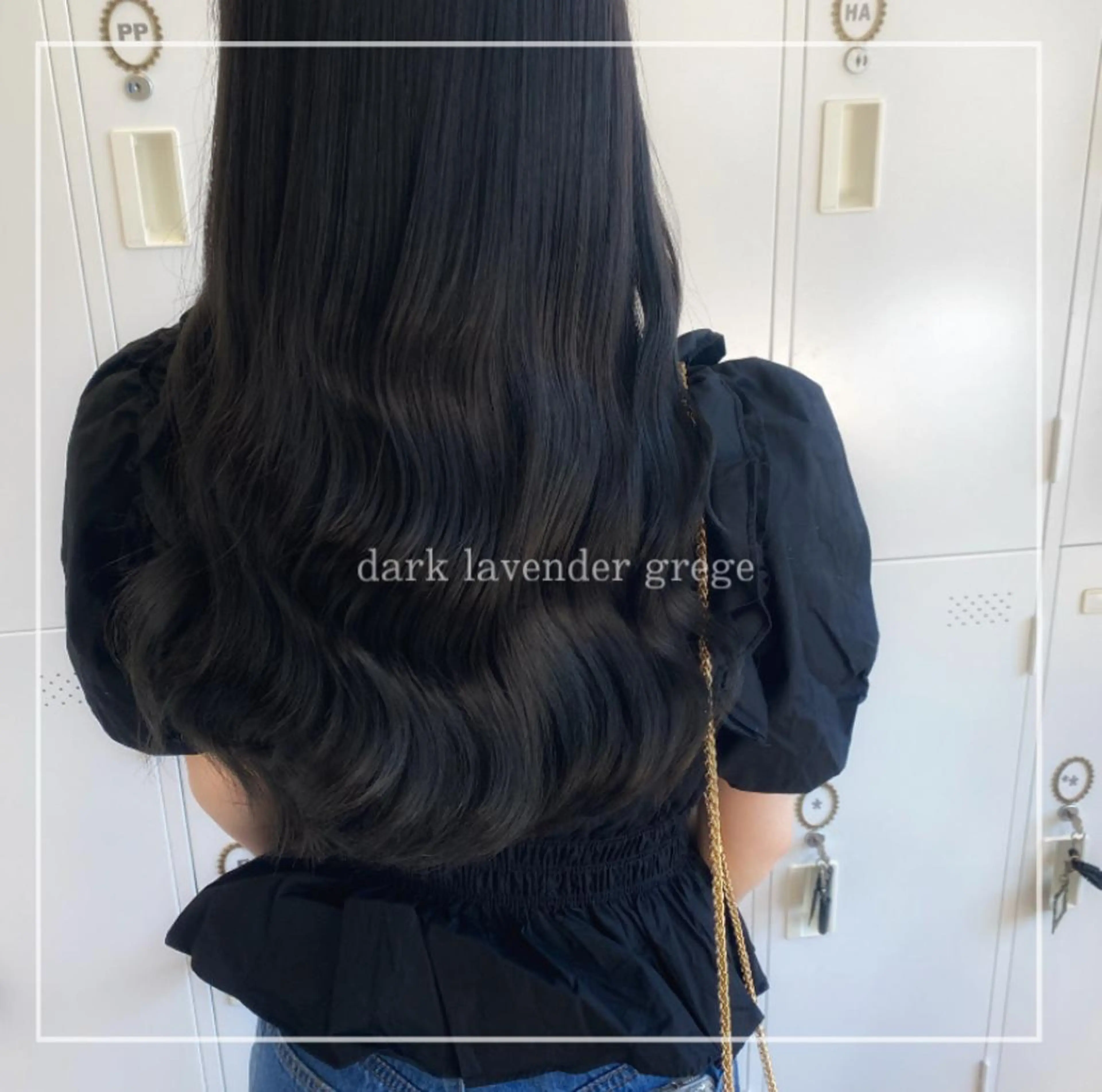 ロング カラー 透明感カラー 💛Frameなんば /村田百花のヘアスタイル