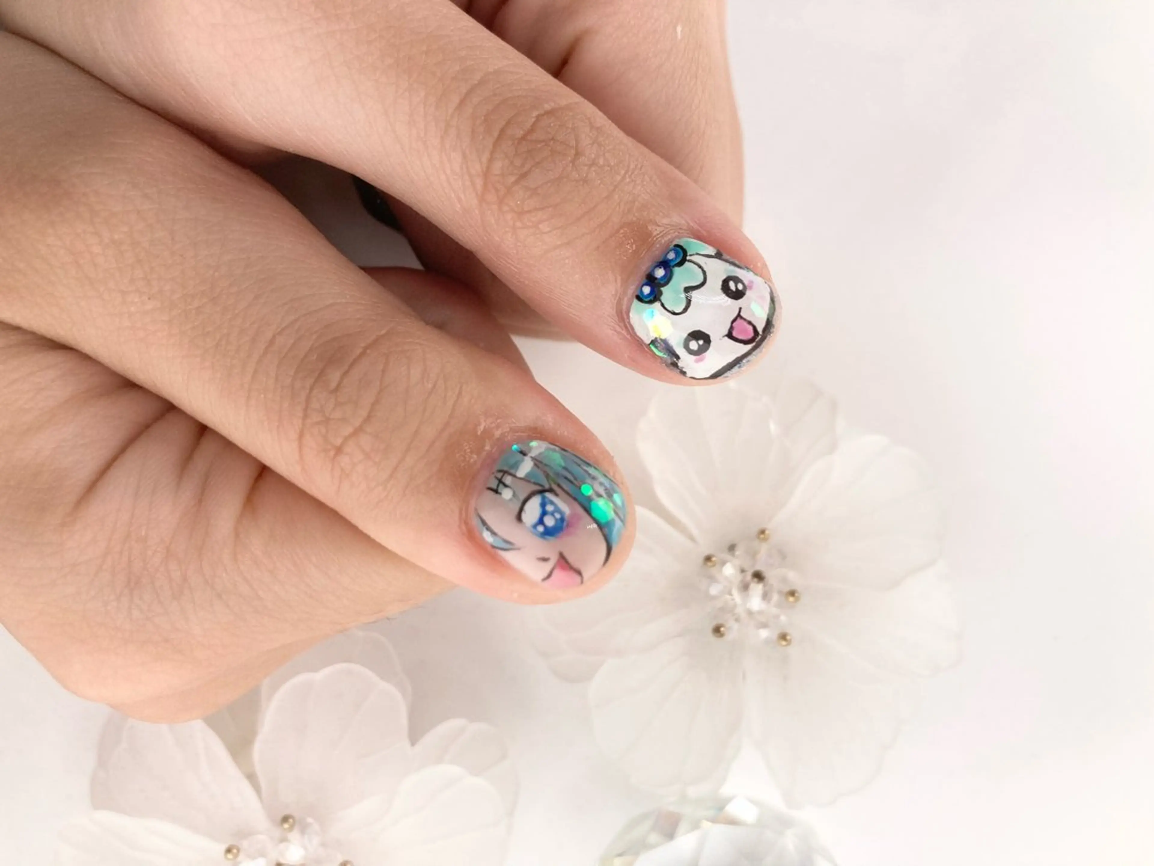 ショート RISA nail gleeのネイルデザイン