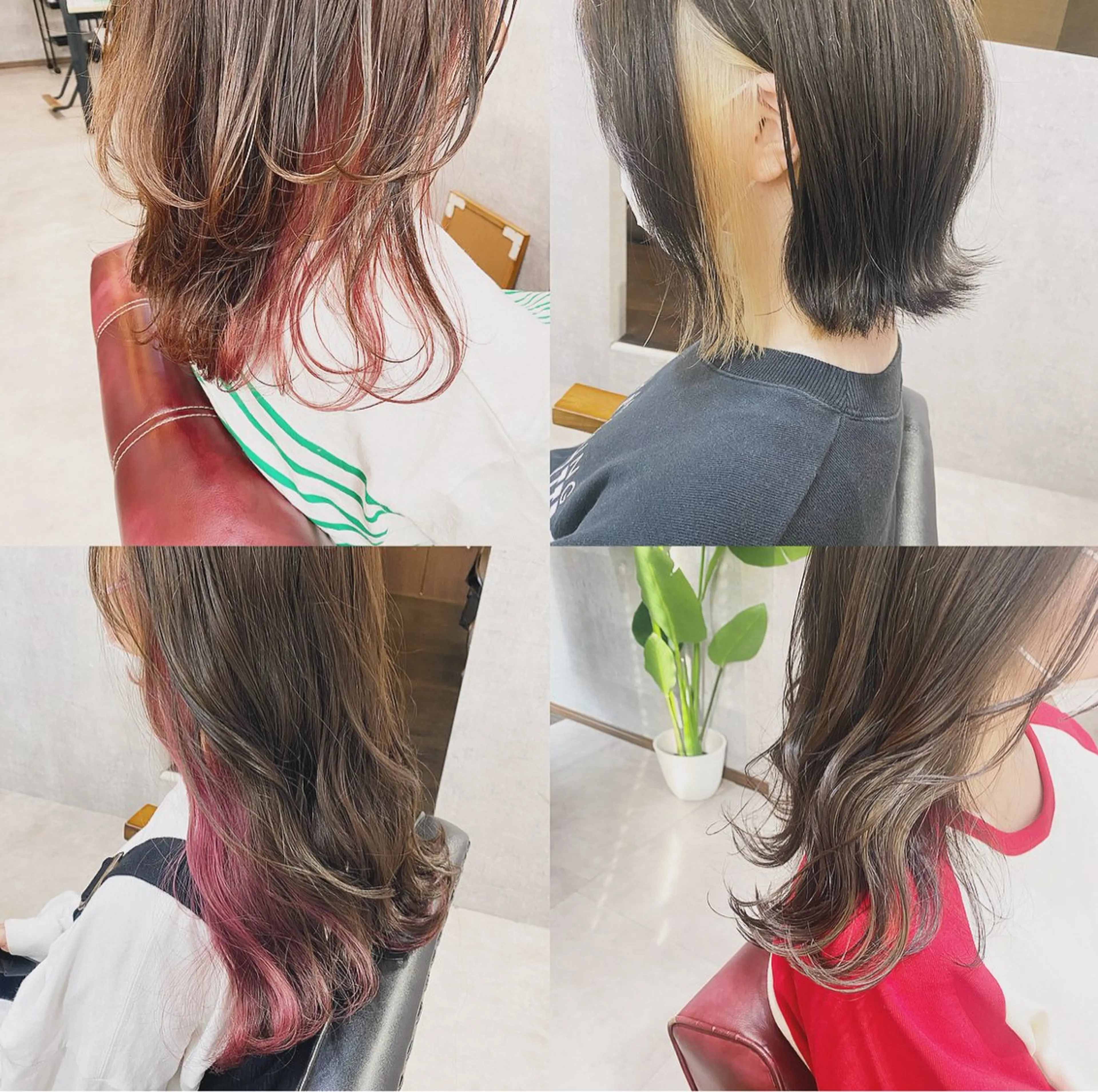 ミディアム YU-KA ✂︎ROSSOのヘアスタイル