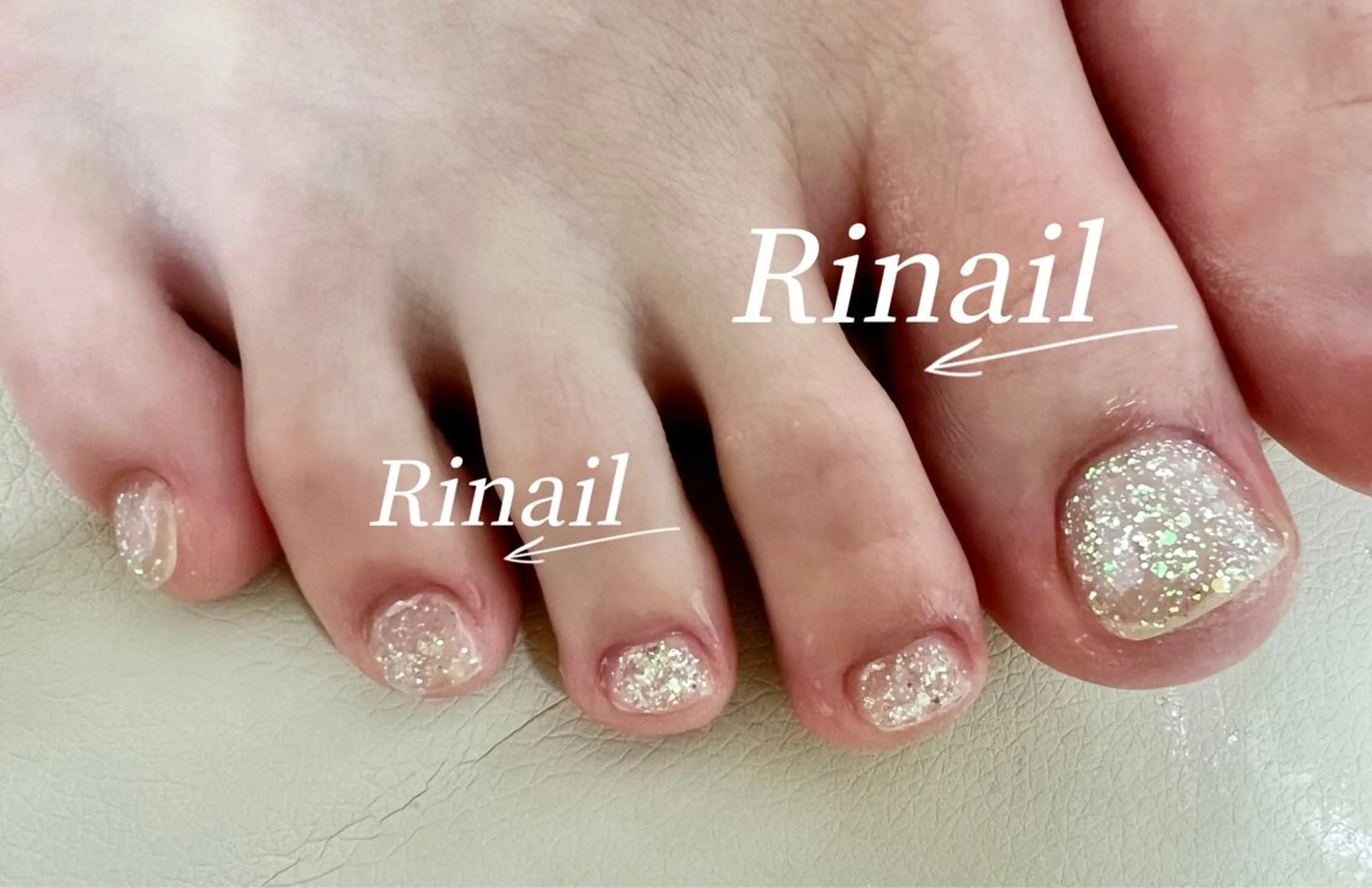 ネイル アートネイル チークネイル 長さ出し フラッシュネイル フットネイル ハンドネイル フットネイル ハンドケア YK Rinのネイルデザイン