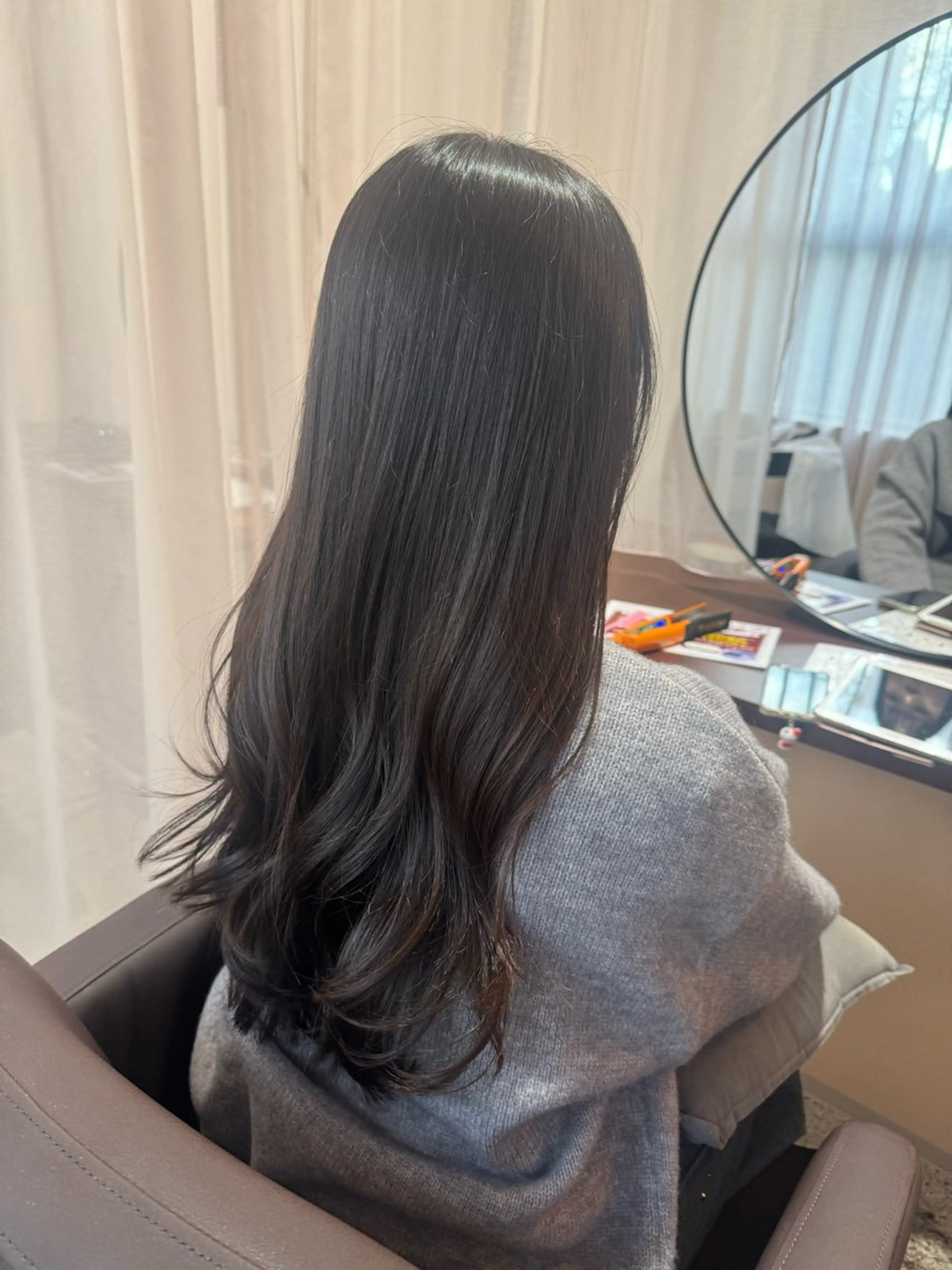 ロング トリートメント カット トリートメント 【YOKE】　西田 乃那のヘアスタイル