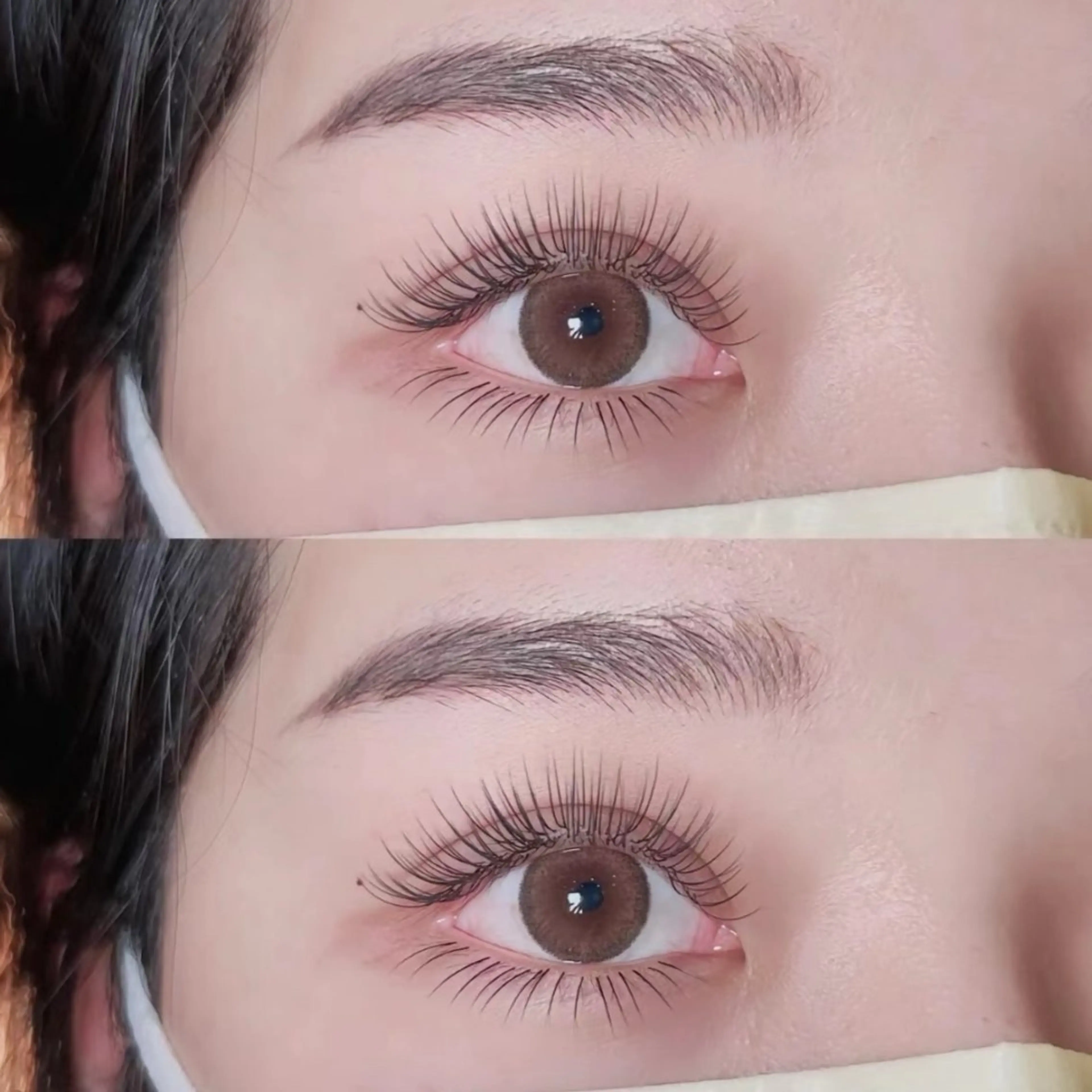 【オフなし／付け足し】💜LEDフラットラッシュ80本💜　コーティング付の写真