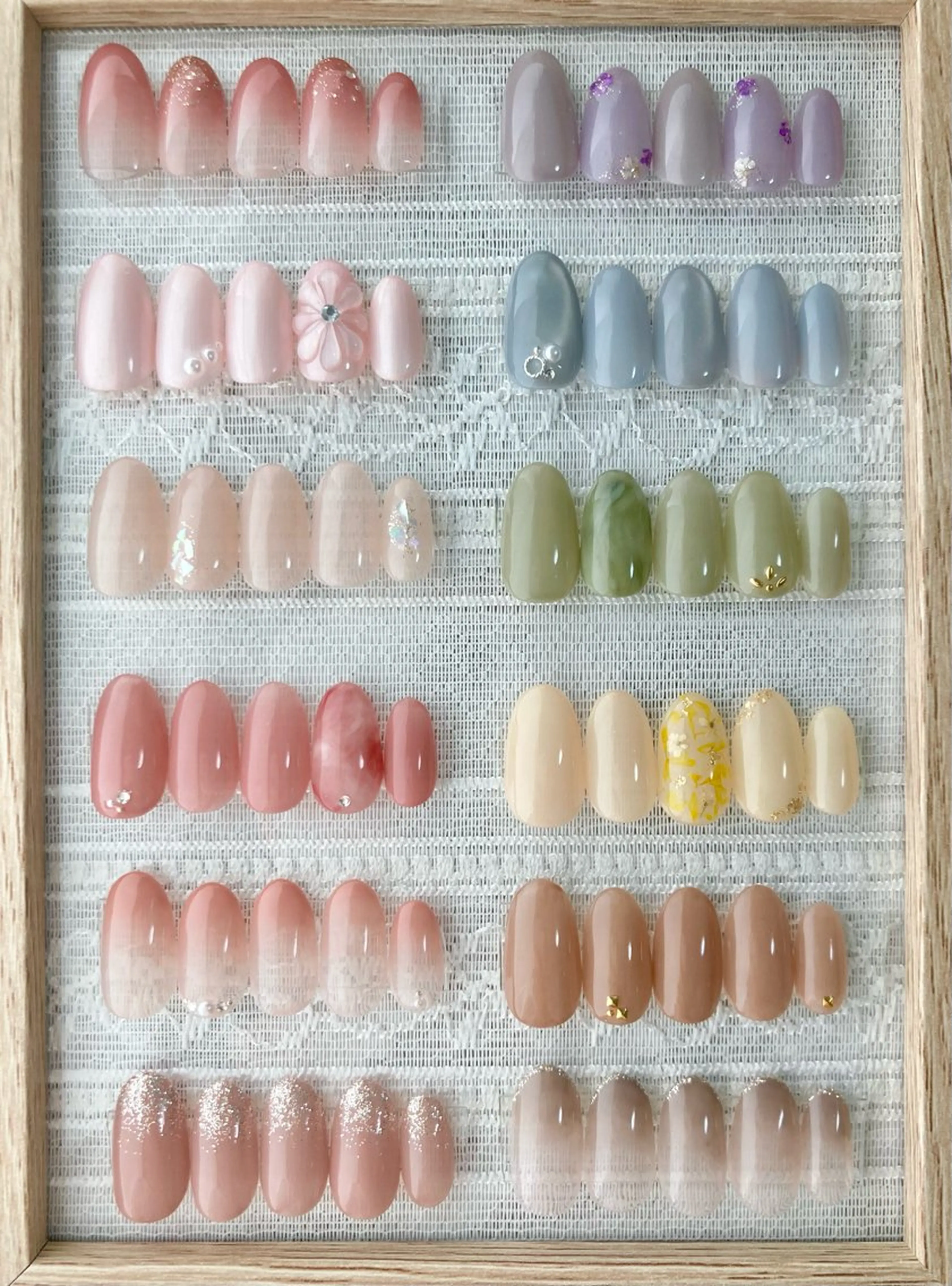 ネイル フレンチネイル ジェルネイル グラデーション ラメ(グリッター) ラメグラデーション nail  salon pista所属・Ｋ． Michiのネイルデザイン