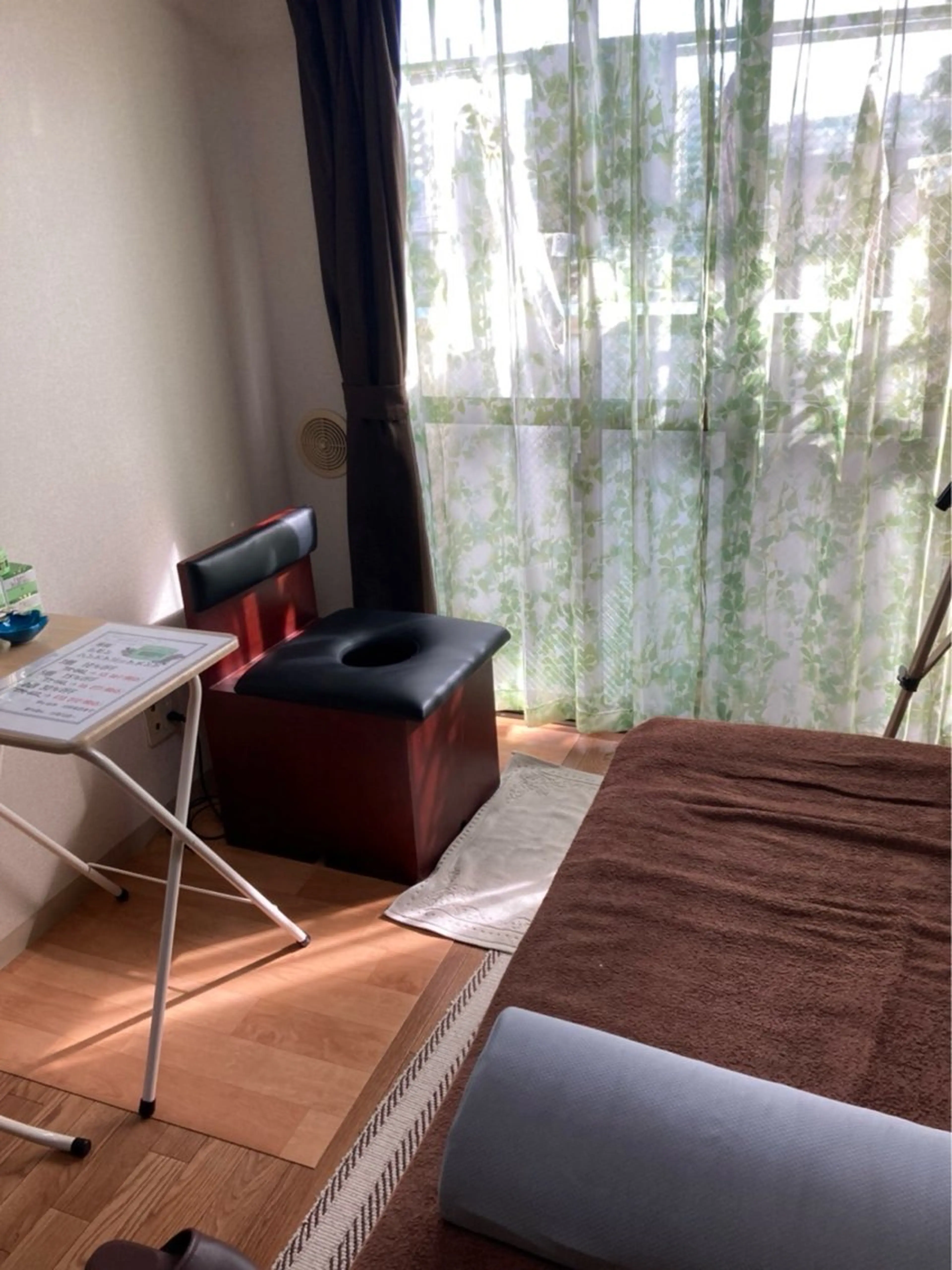 よもぎ蒸しの写真