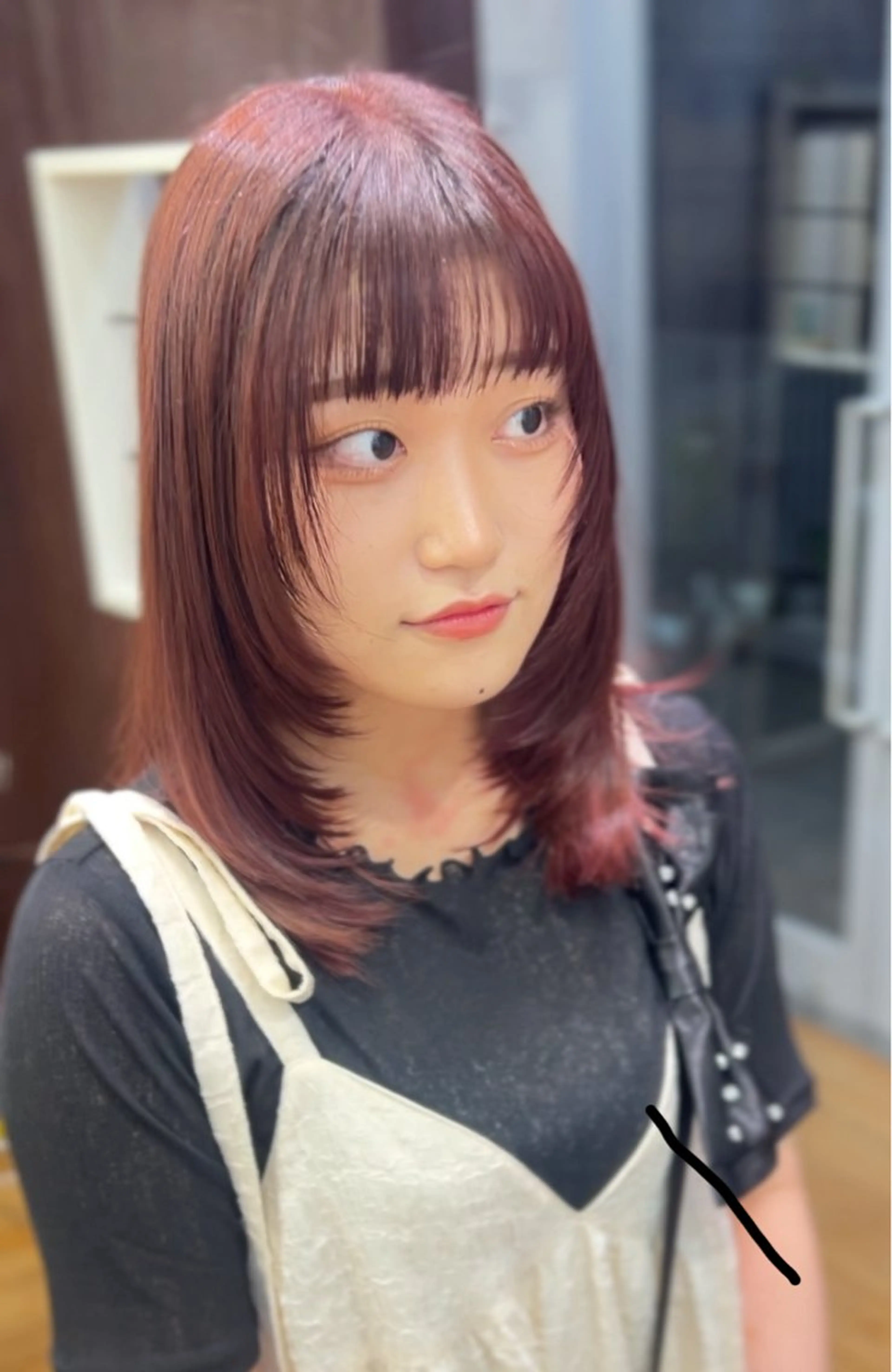 似合わせカット＋最新ケアカラーの写真