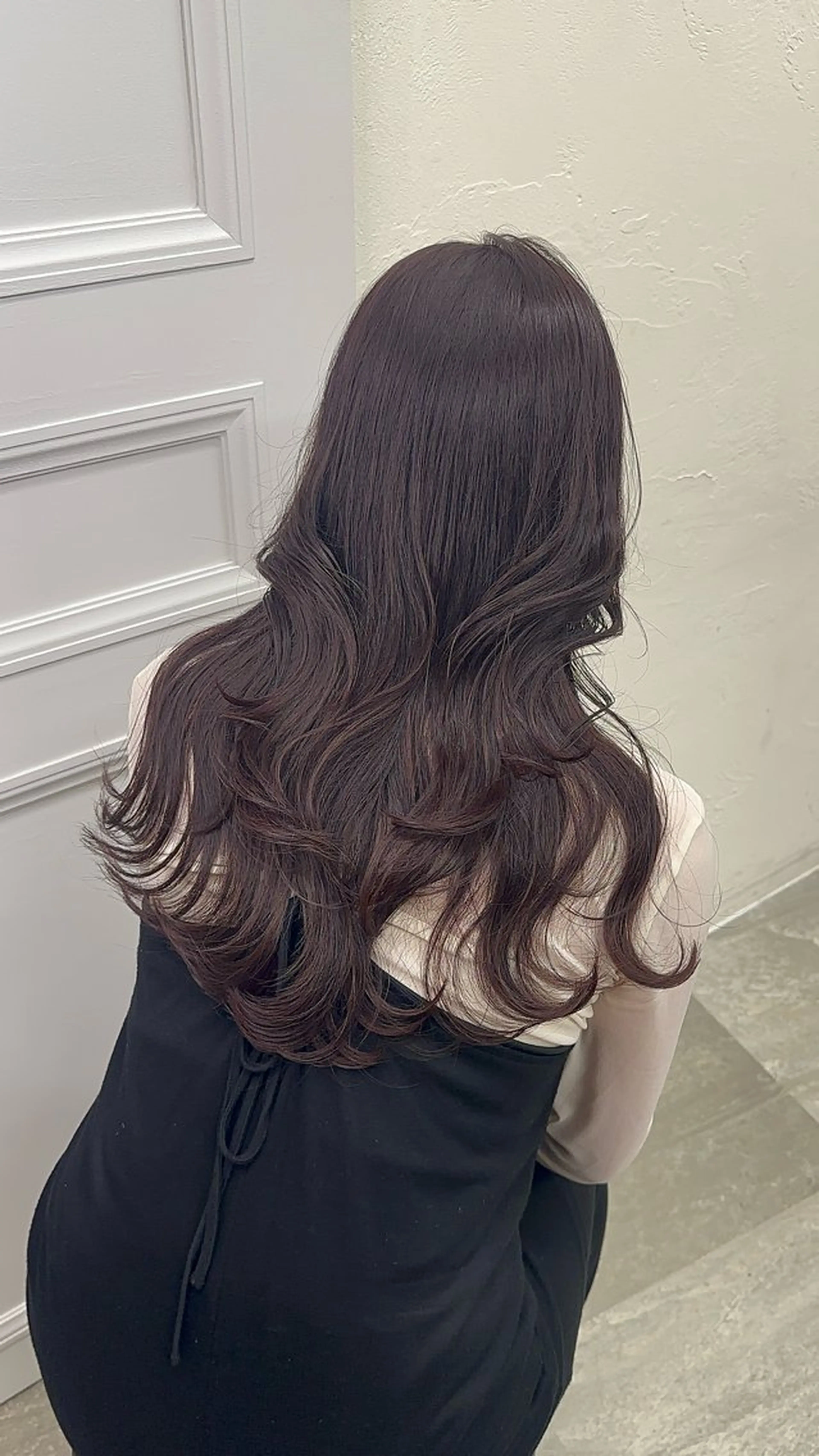 ロング i.GINZA所属・ハイトーン/透明感 カラー/レイヤーのヘアスタイル