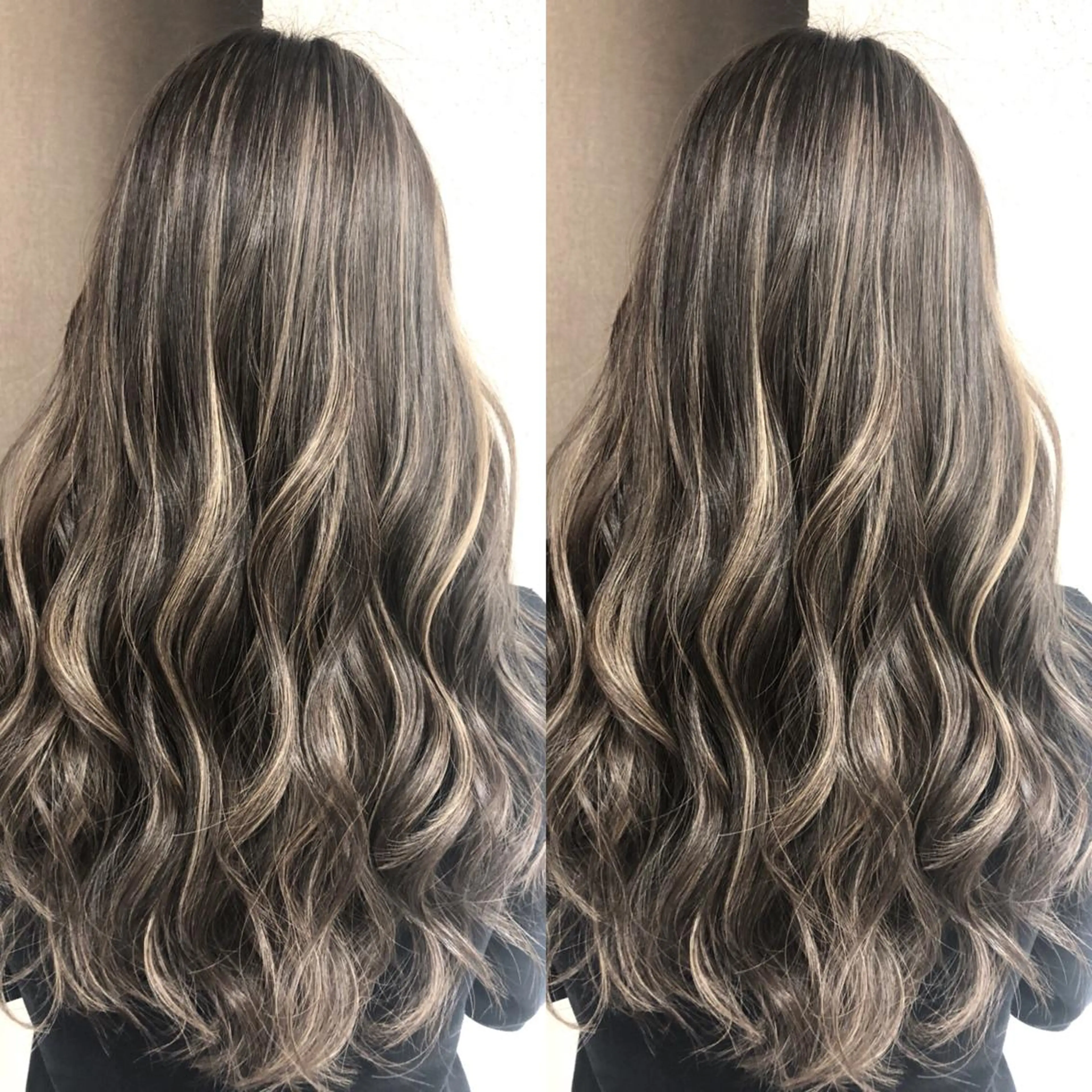 ロング カラー ネイル マツエク・マツパ ベージュカラー ヘアカラー トリートメント 井上 一平のヘアスタイル