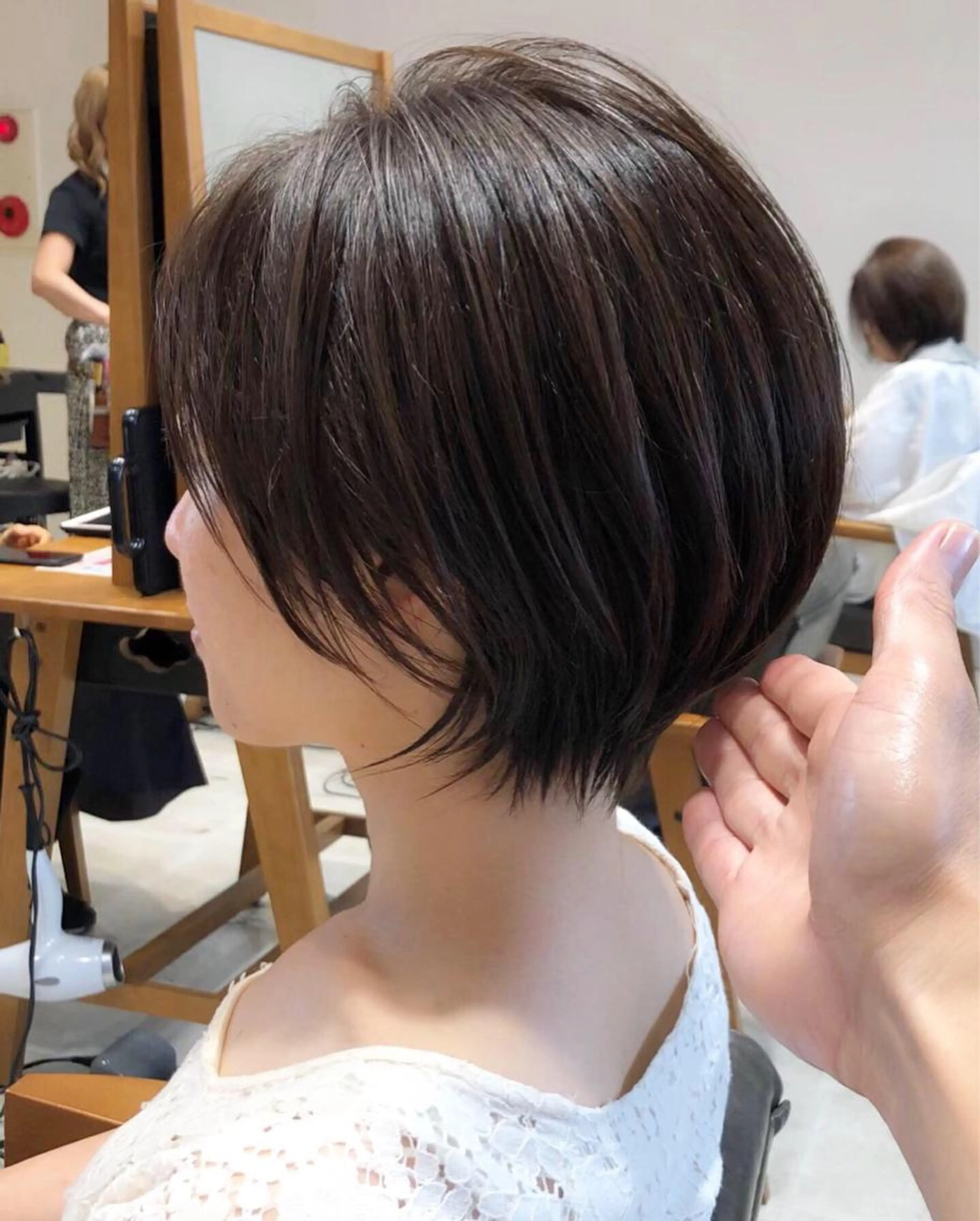 代表 高橋指名✨乾かすだけで決まる小顔カット＋クイックケアトリートメントの写真