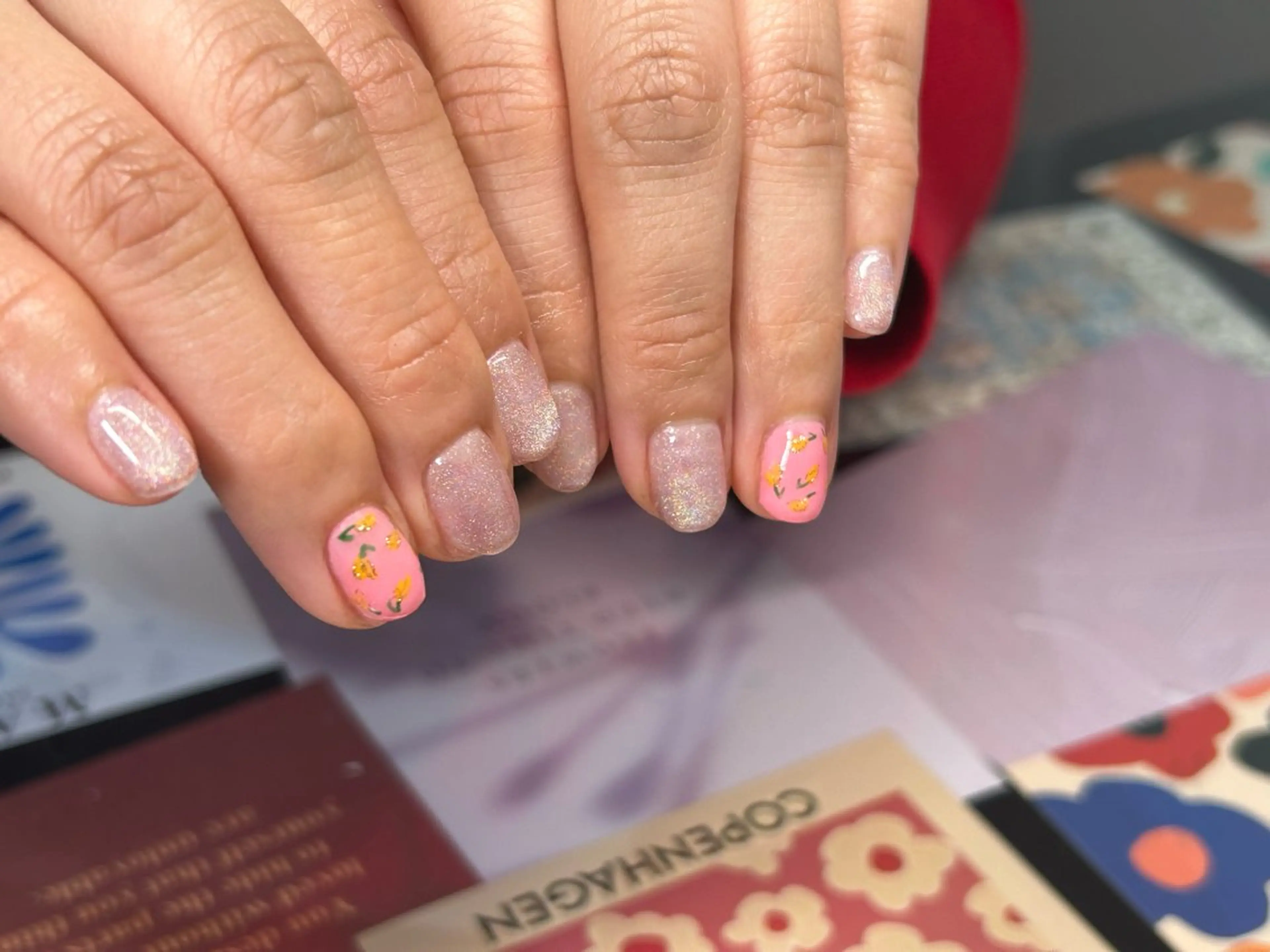 ネイル ハンドネイル フットネイル 𐂃 colorer𐂃のネイルデザイン