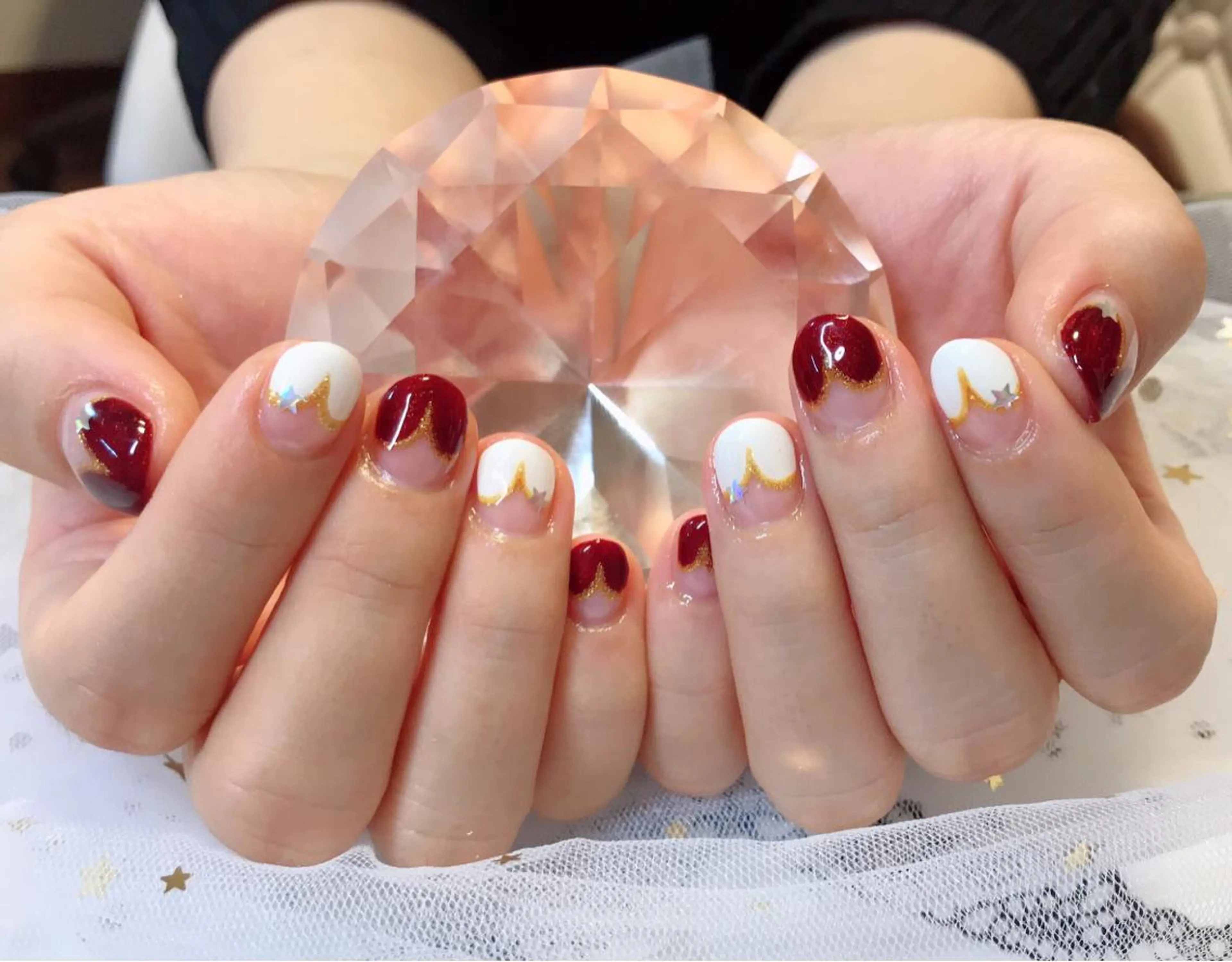 カラー ネイル Q Free nailsのネイルデザイン