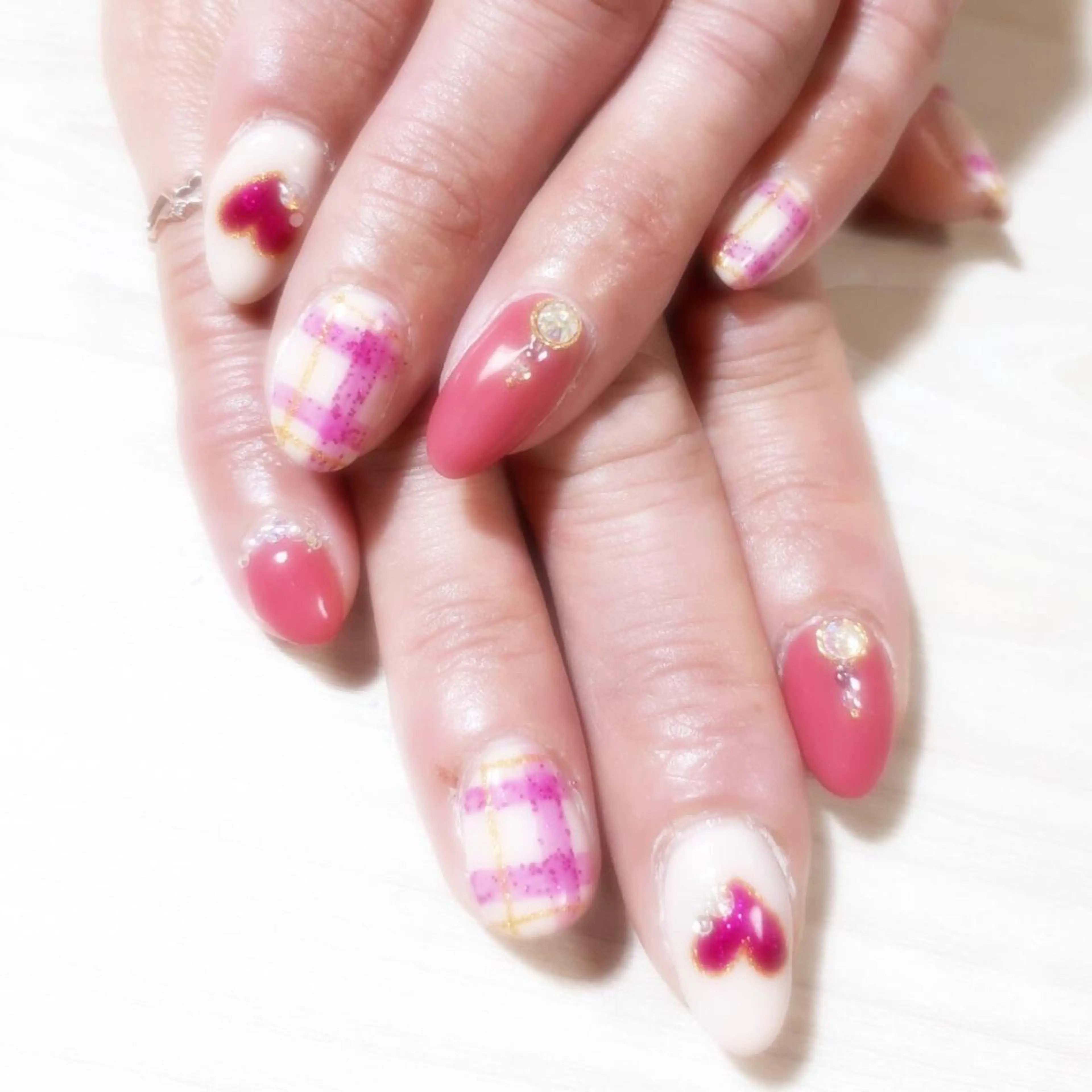 セミロング ネイル 安藤 Charlotteのネイルデザイン