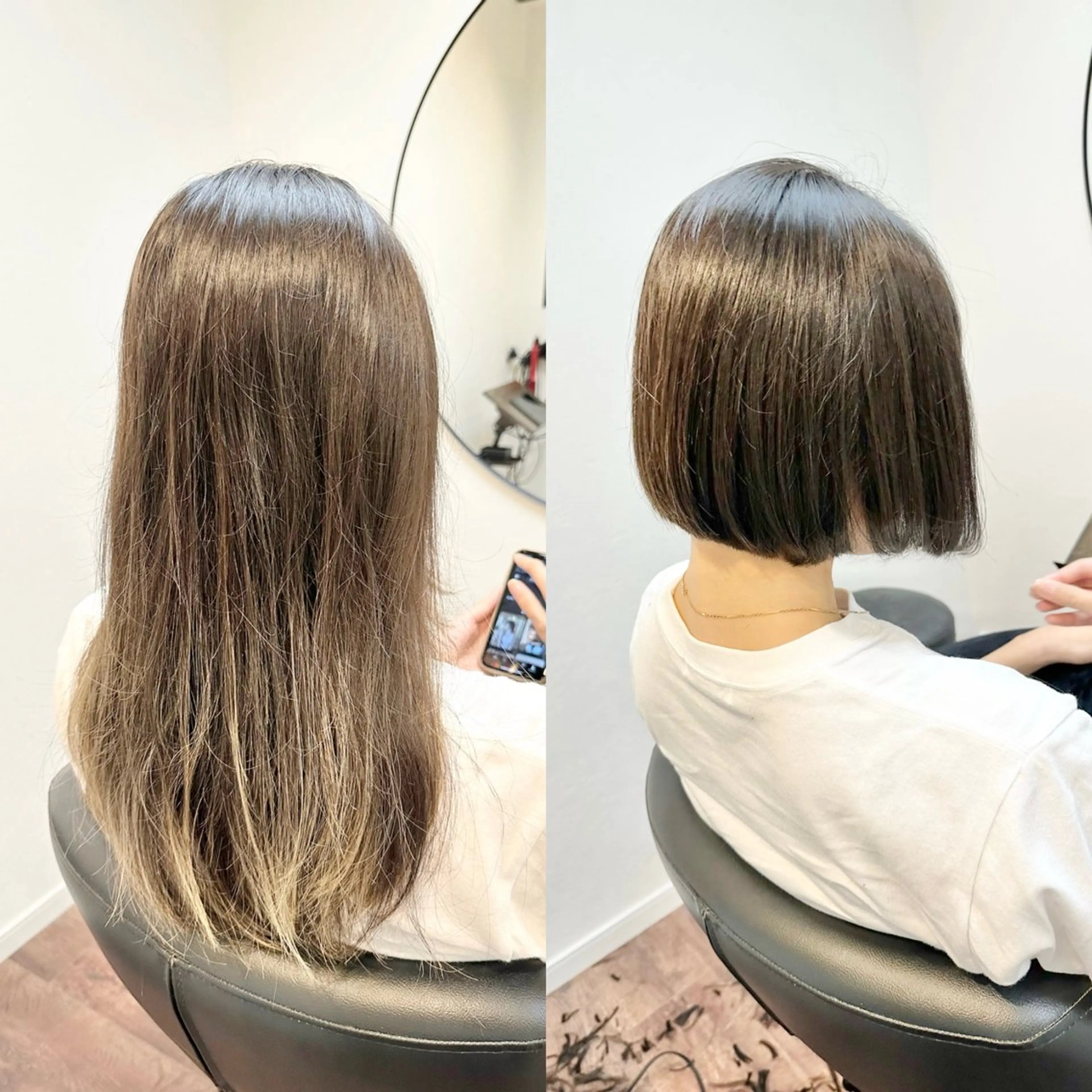 ショート @Hair 新小岩店所属・新小岩美容室 @Hairモデル募集のヘアスタイル