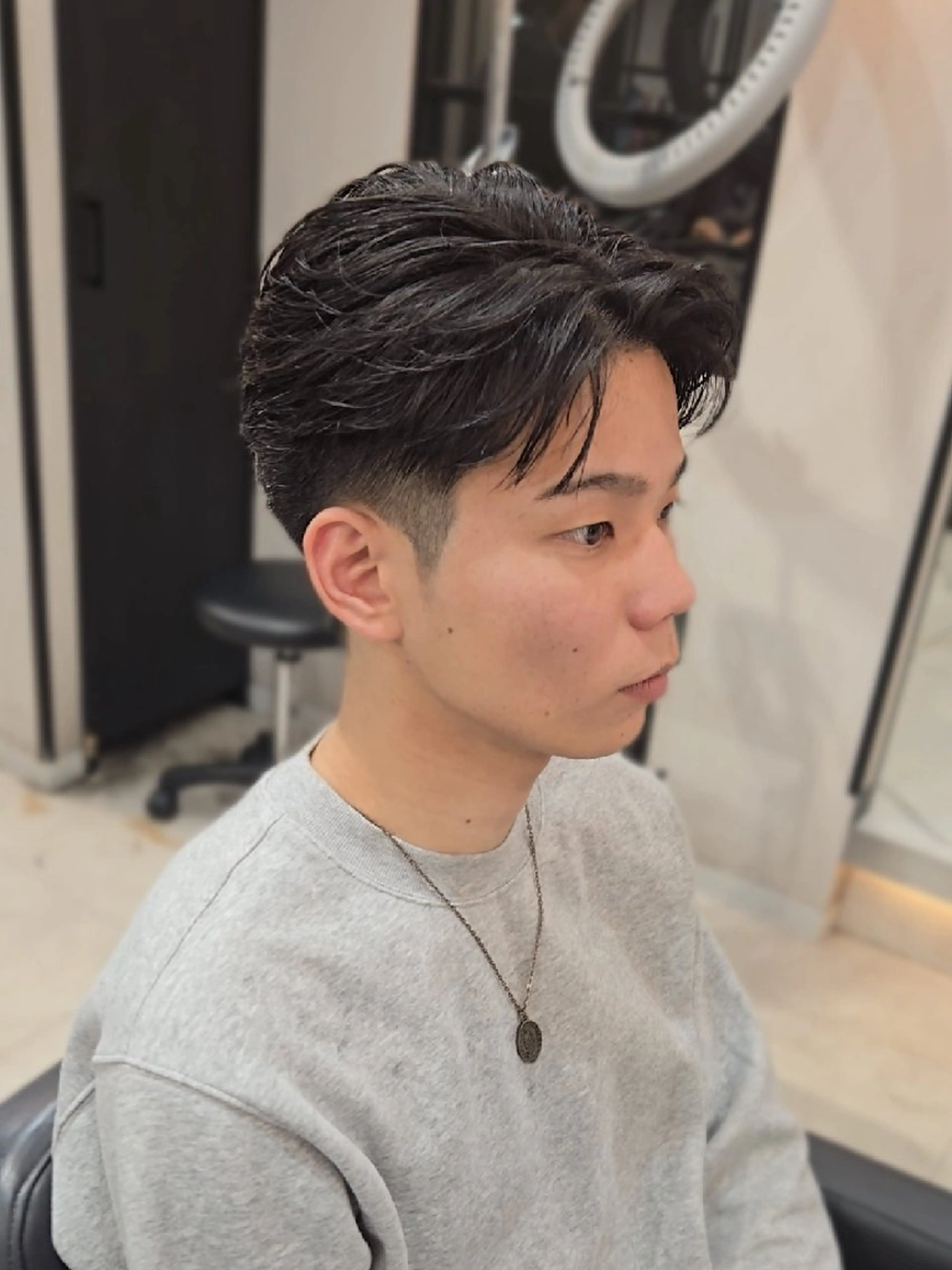 メンズ ショート ショートヘア カット ヘアセット Lapis 名古屋駅前店所属・LEN名古屋/パーマ 海外ヘア/メンズ特化のヘアスタイル
