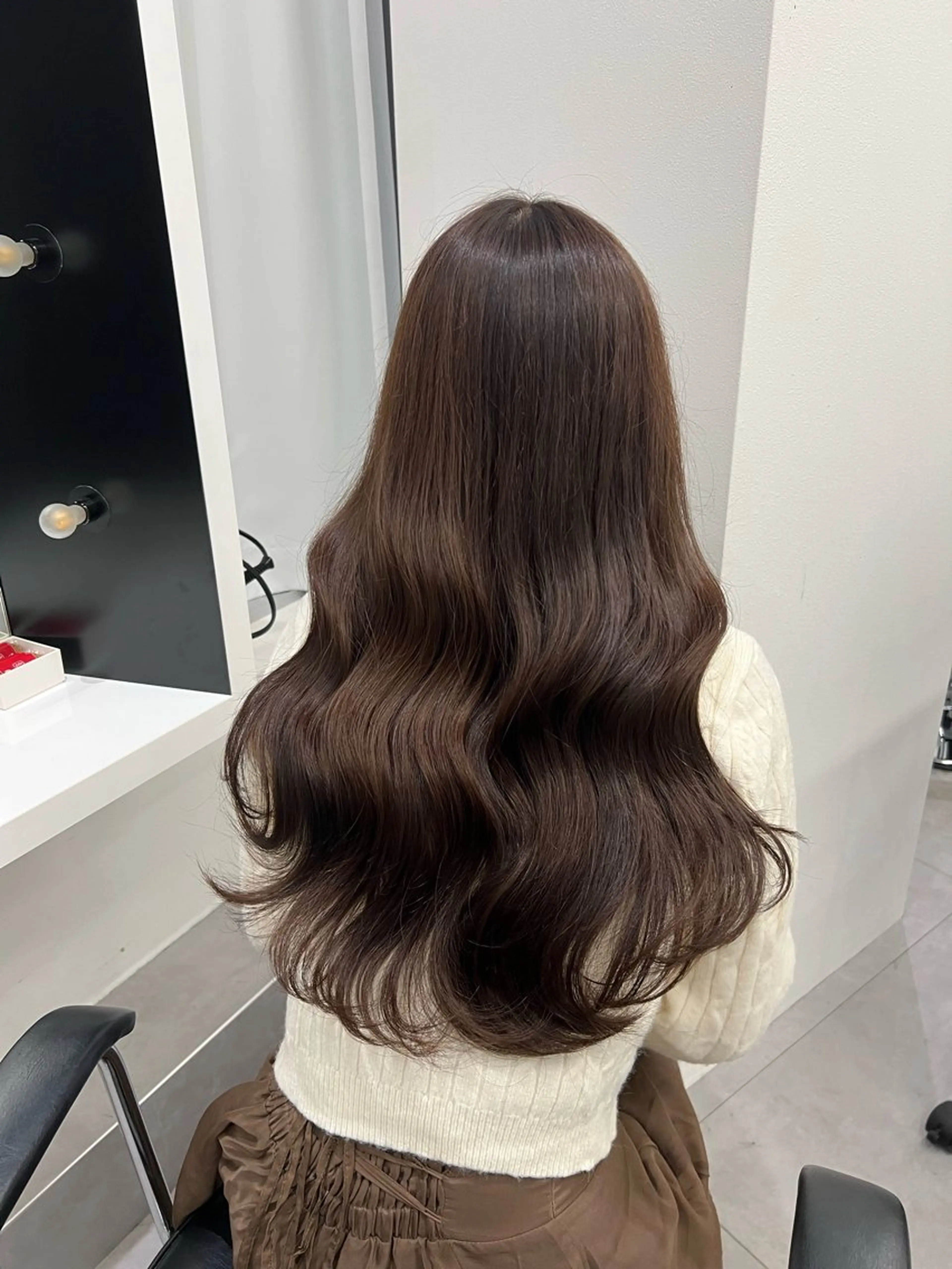 ロング しゅういち/赤み消し カラー特化のヘアスタイル