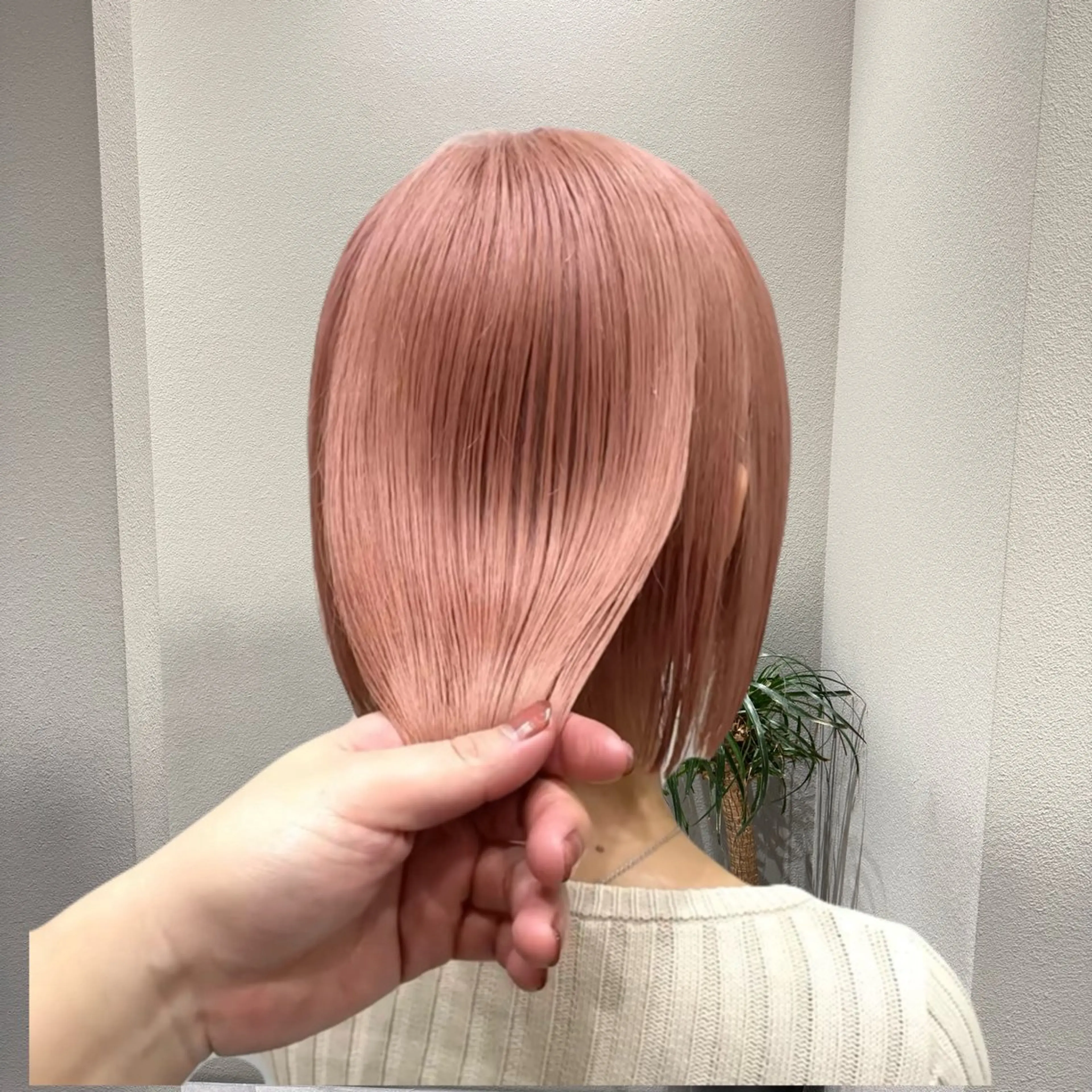 ショート カラー ベージュカラー ブリーチ ケアブリーチ 透明感カラー ハイトーンカラー ヘアカラー トリートメント ヘアセット ✨ブリーチ支持No1 複雑履歴修正/舘岡のヘアスタイル