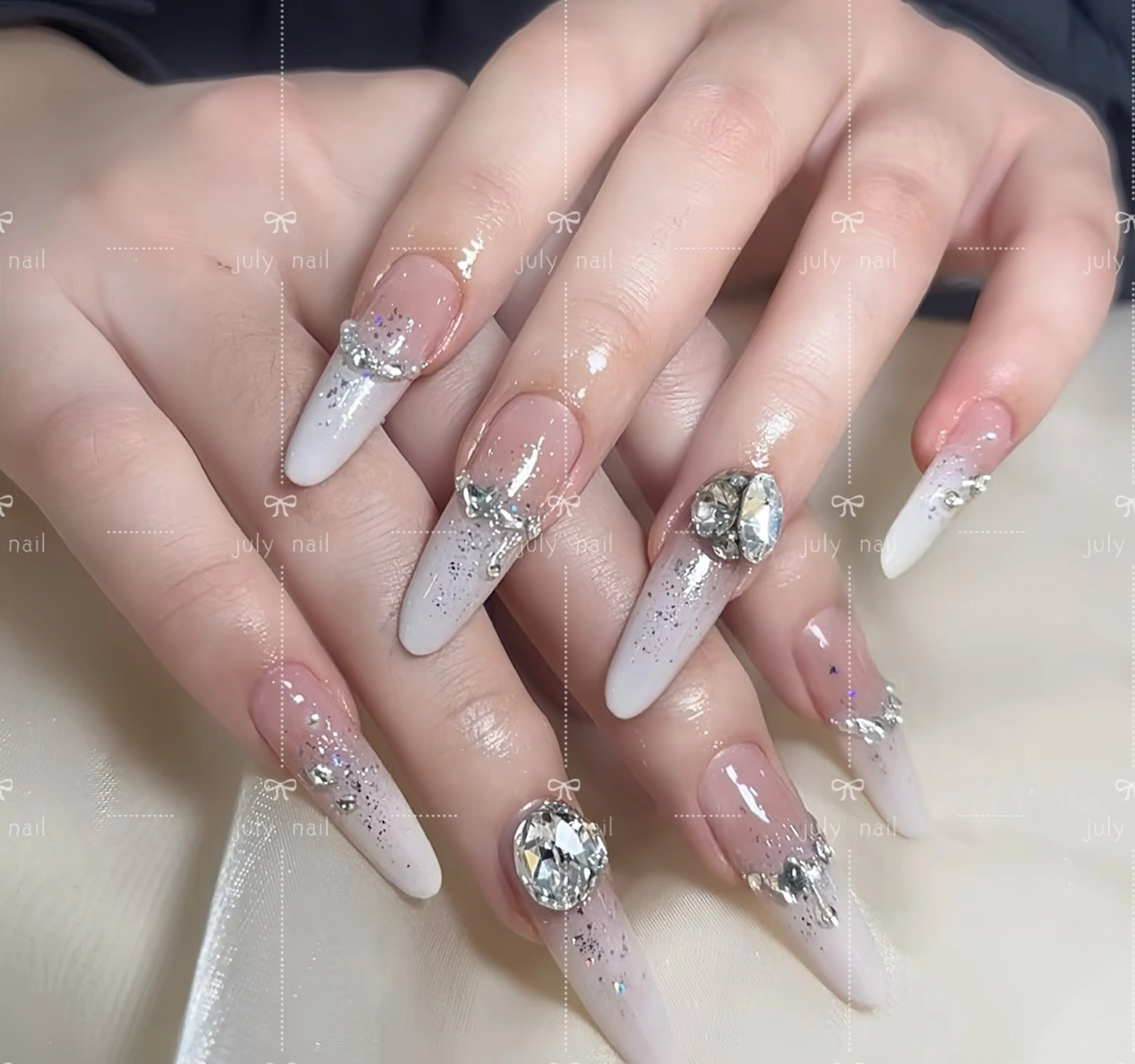 ロング July.nail ジュライ　ネイルのネイルデザイン