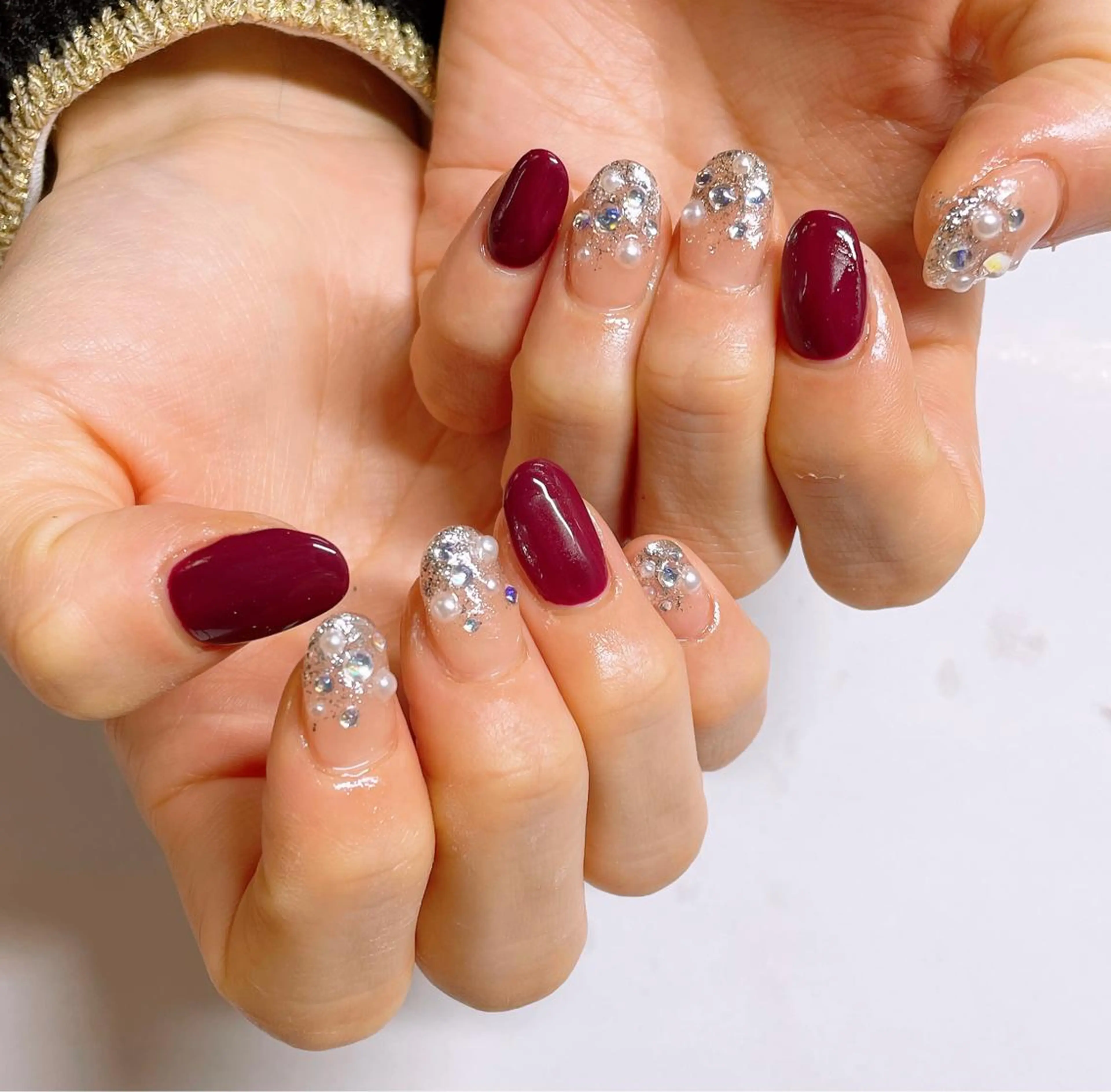 ネイル ハンドネイル VIERU 🌈🎀💖のネイルデザイン