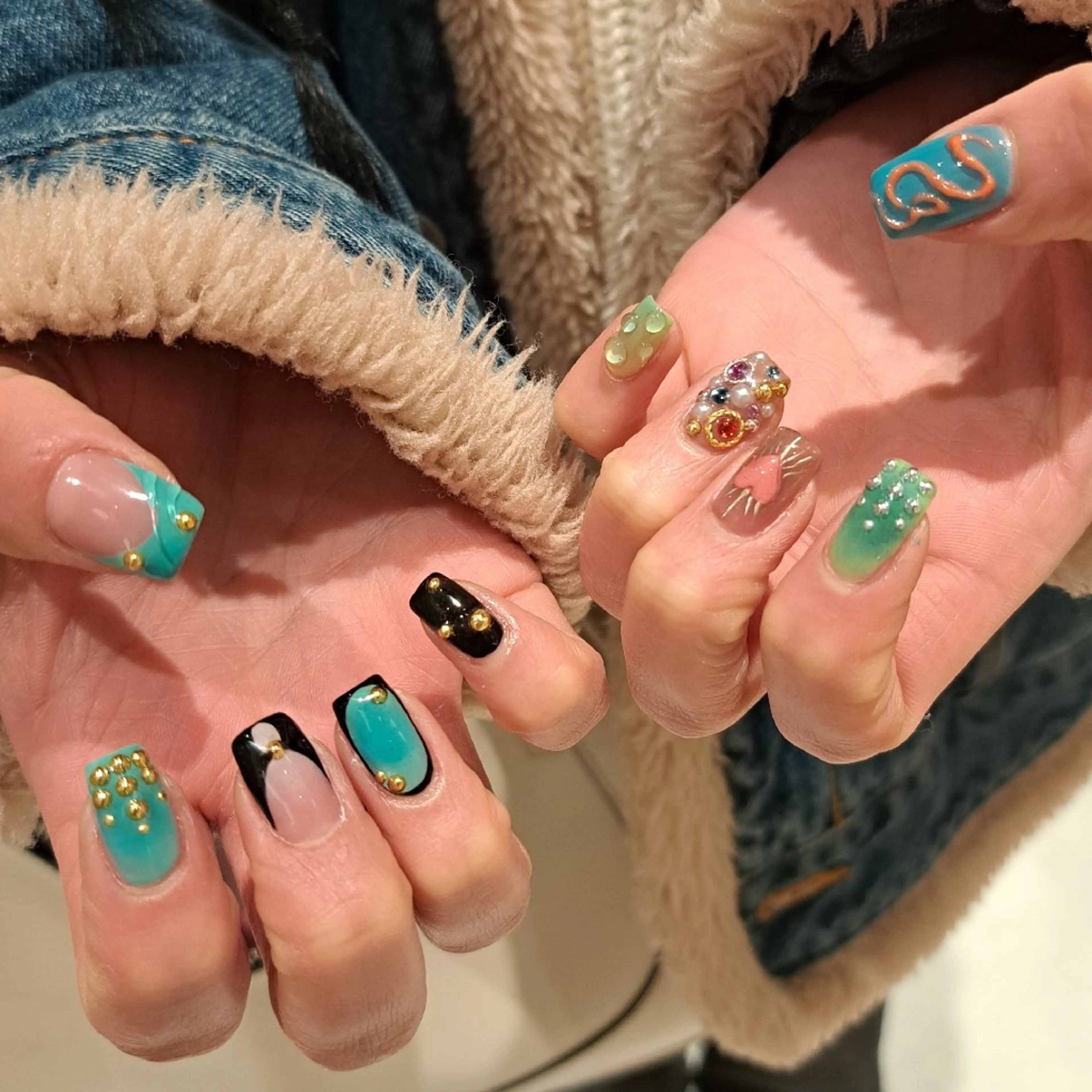 ネイル アートネイル ジェルネイル 持ち込み Nail mood /アートし放題のネイルデザイン