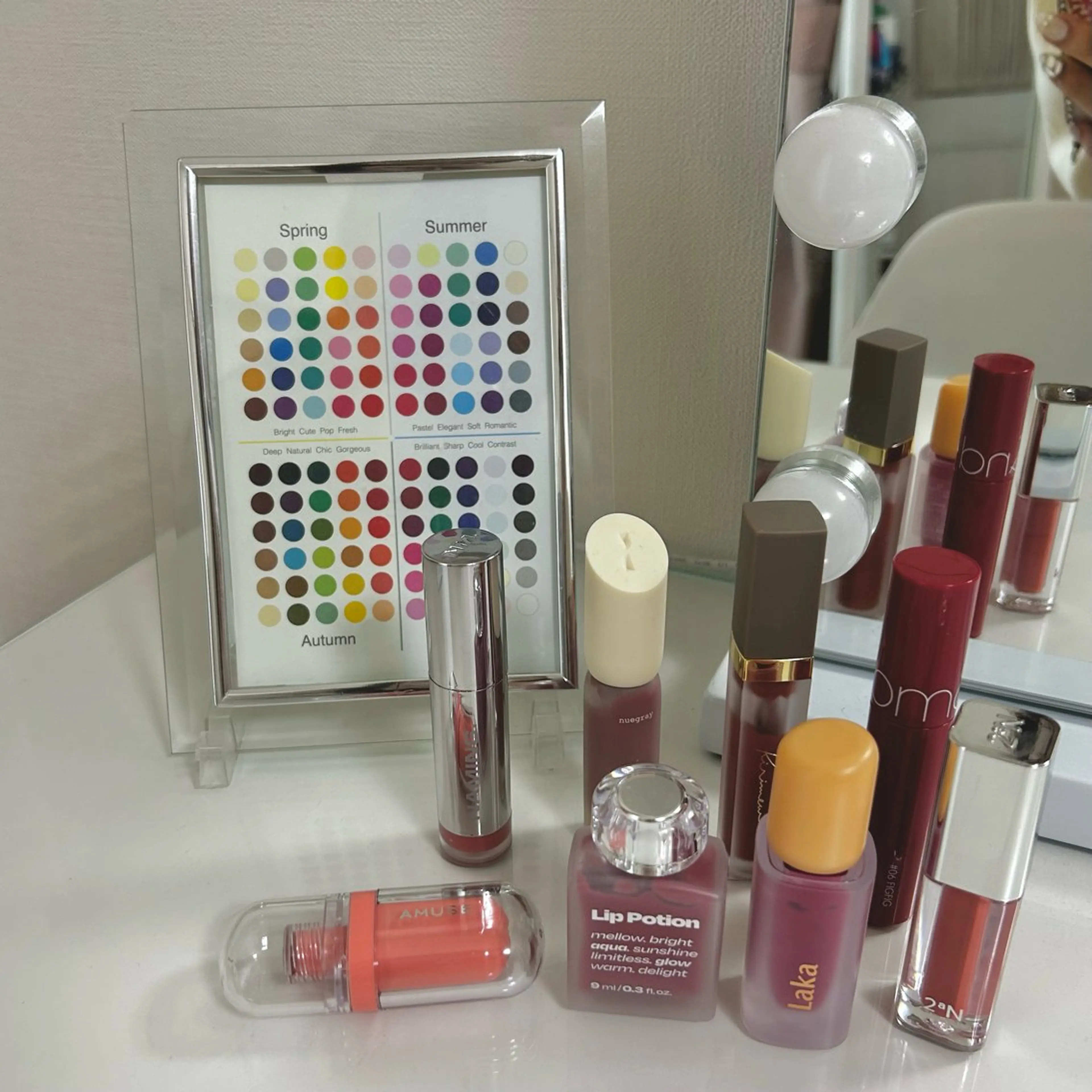 minimo限定価格🌷ペアでお得👭(1人あたり18,000円✨️)トータル診断[パーソナルカラー･顔タイプ･骨格]の写真