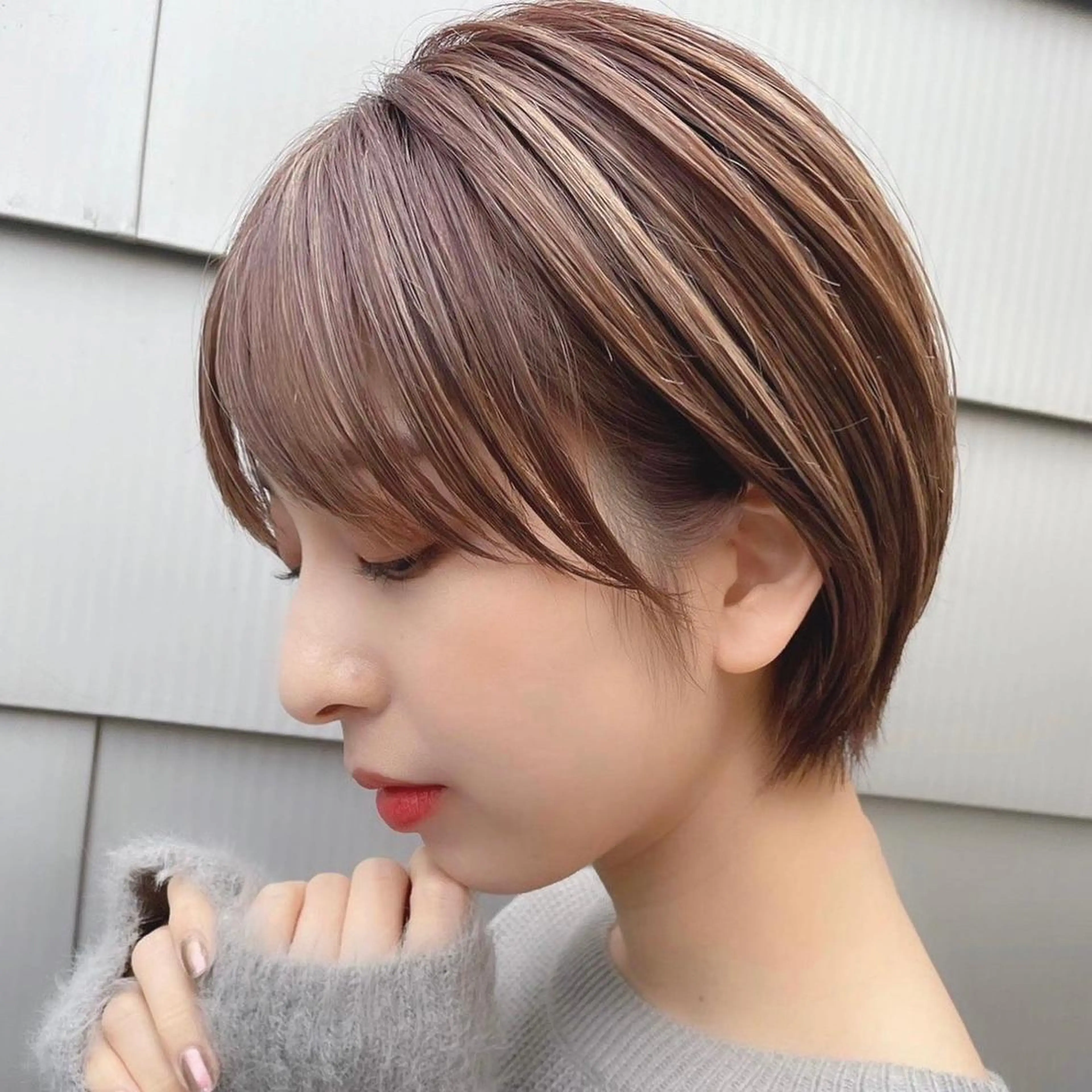 ショート カット ヘアカラー トリートメント サロウィン銀座RAYⅡ所属・❣️髪質改善/ 美髪矯正/沼座悠人のヘアスタイル