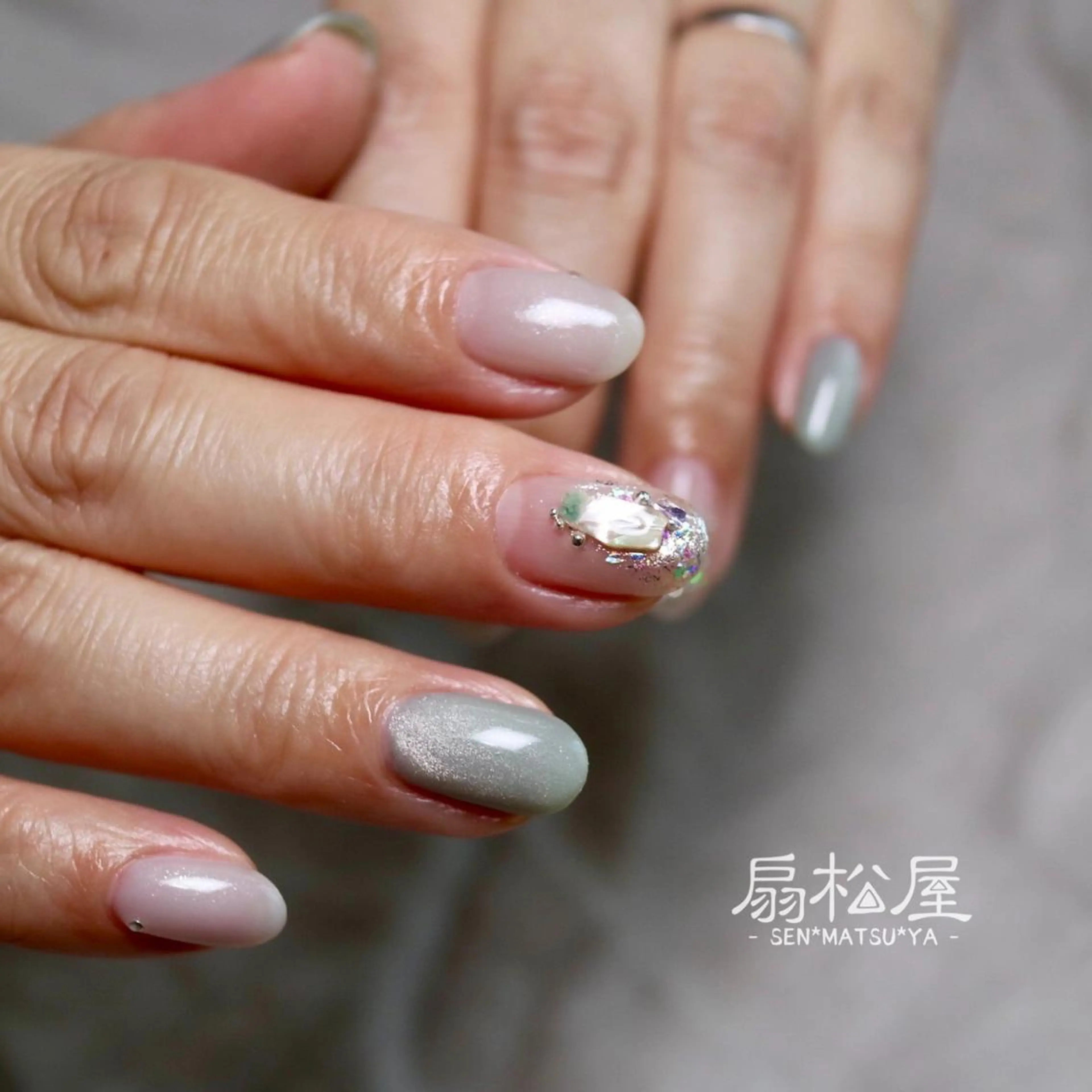 ネイル 扇松屋 marie.nのネイルデザイン