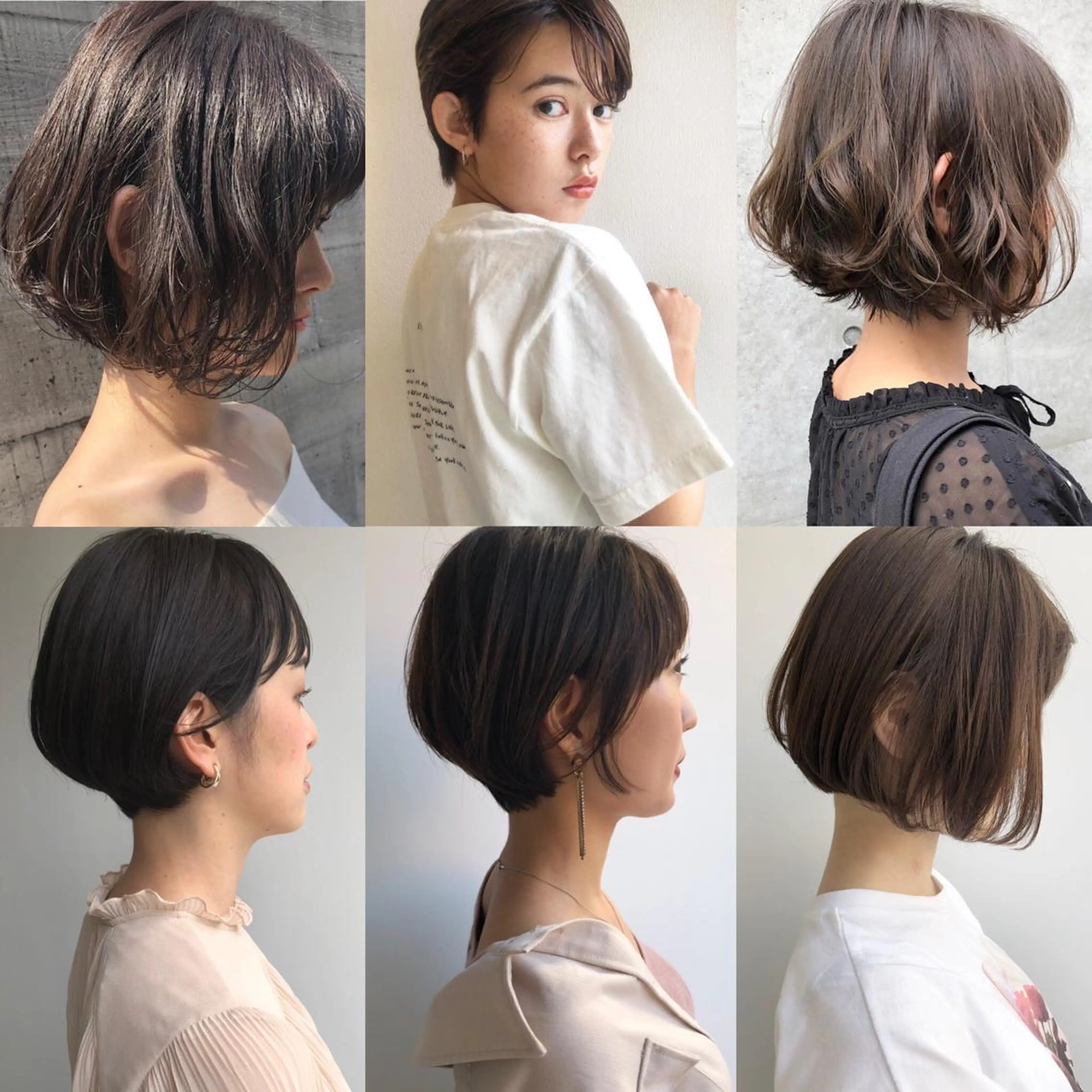 ショート カラー THE DAY所属・AKI HASHIMOTOのヘアスタイル