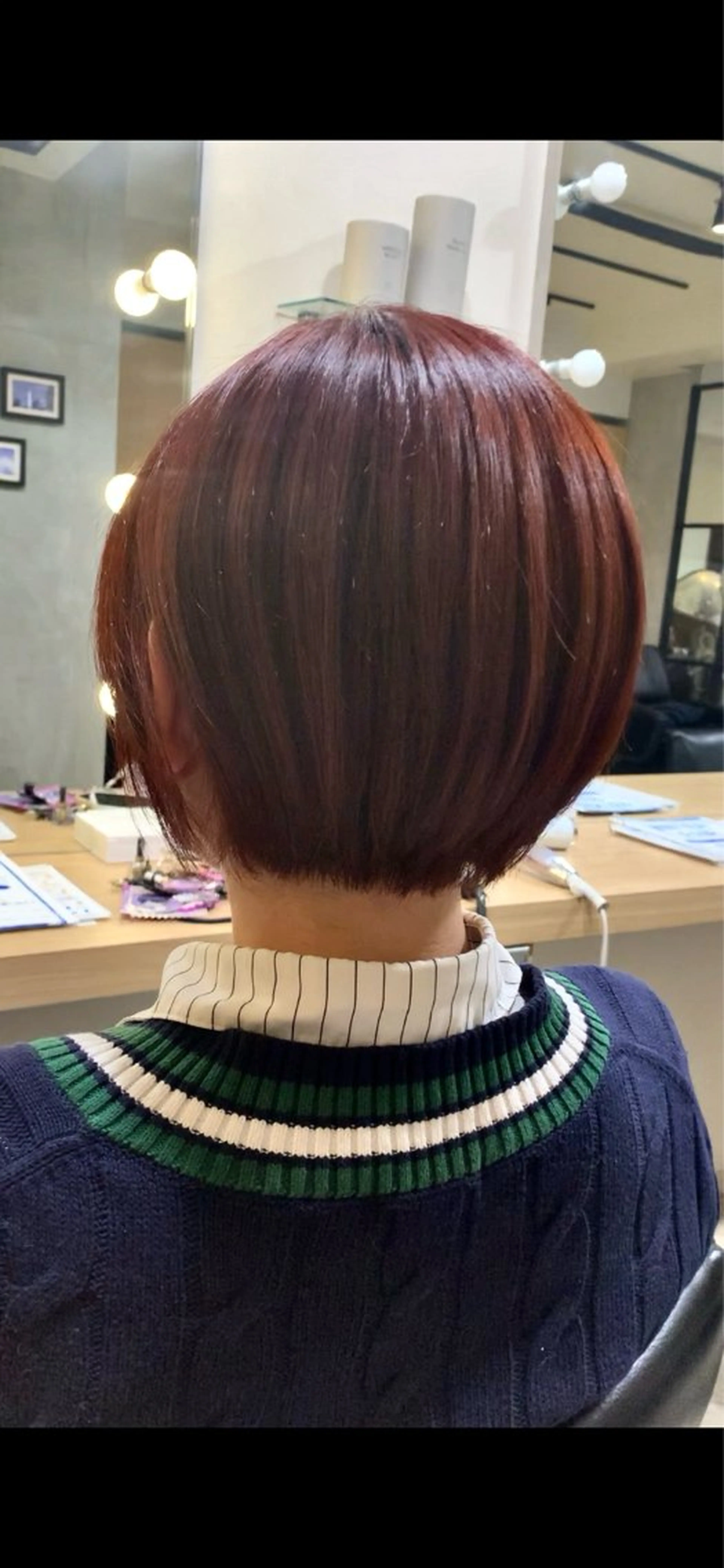 ショート ショートボブ ボブ ショートヘア 伊藤 鳳雅のヘアスタイル