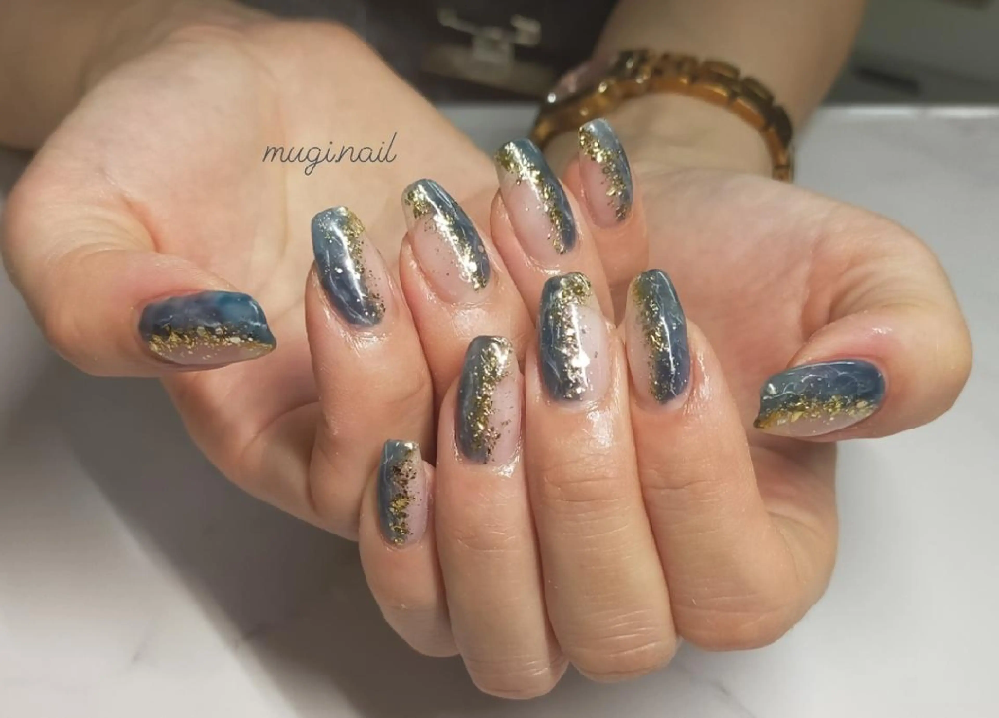 ネイル 持ち込み Lulu nail salon 南堀江店所属・西村 あやかのネイルデザイン