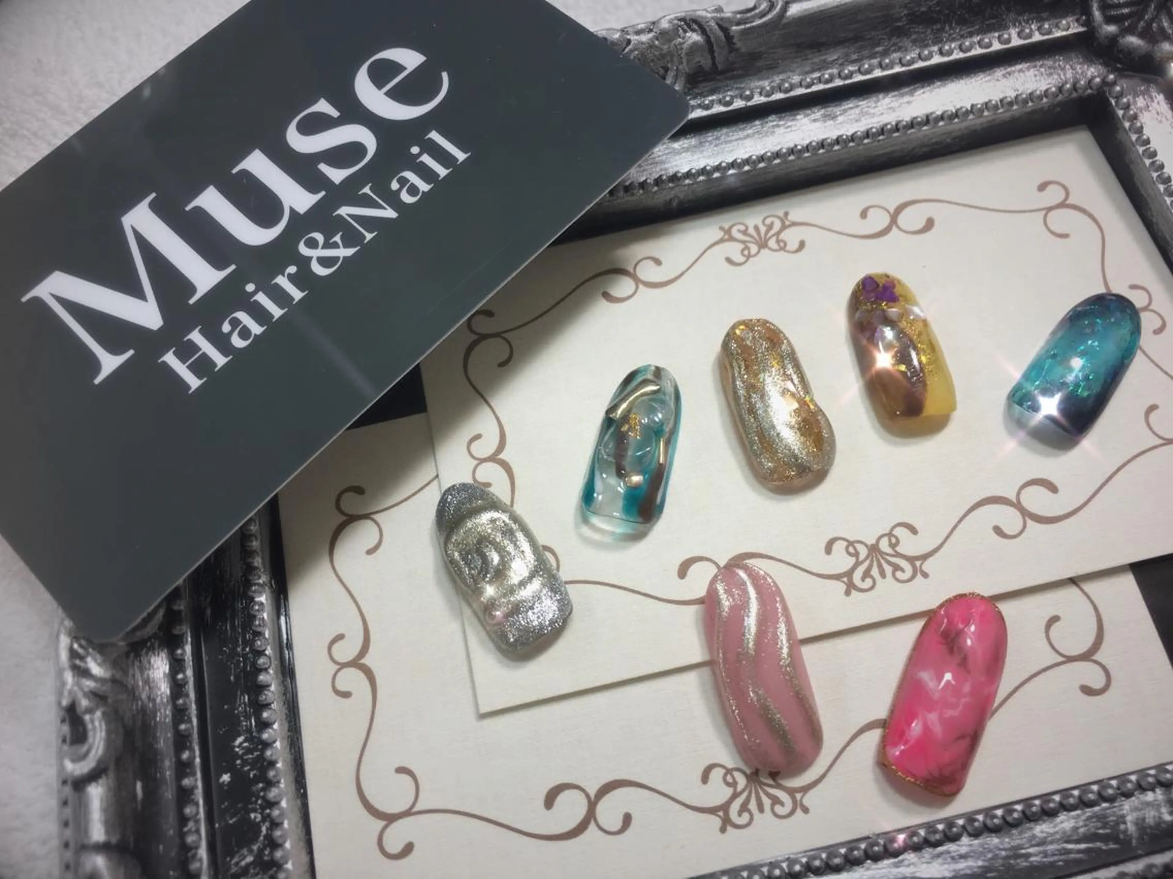 ネイル アートネイル ニュアンスネイル 隠れ家一戸建て金町 HIROMI 葛飾区のネイルデザイン