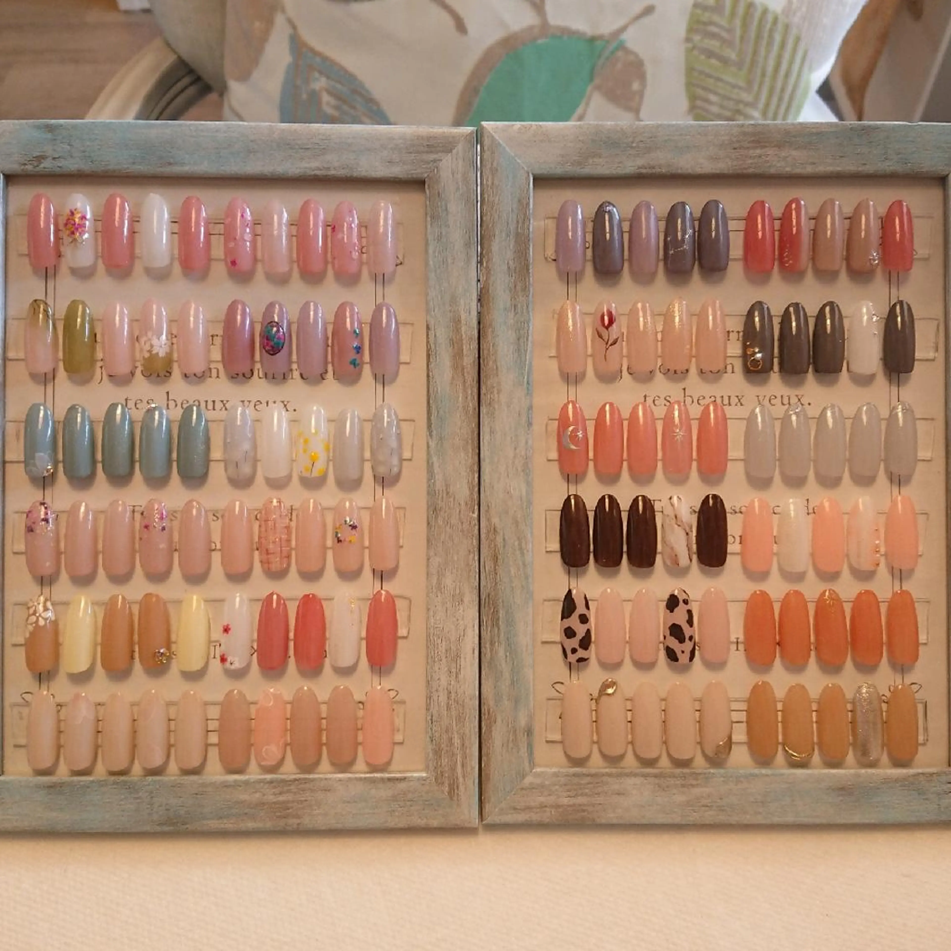 ネイル シンプルネイル 春ネイル ジェヌインネイル 河内のネイルデザイン