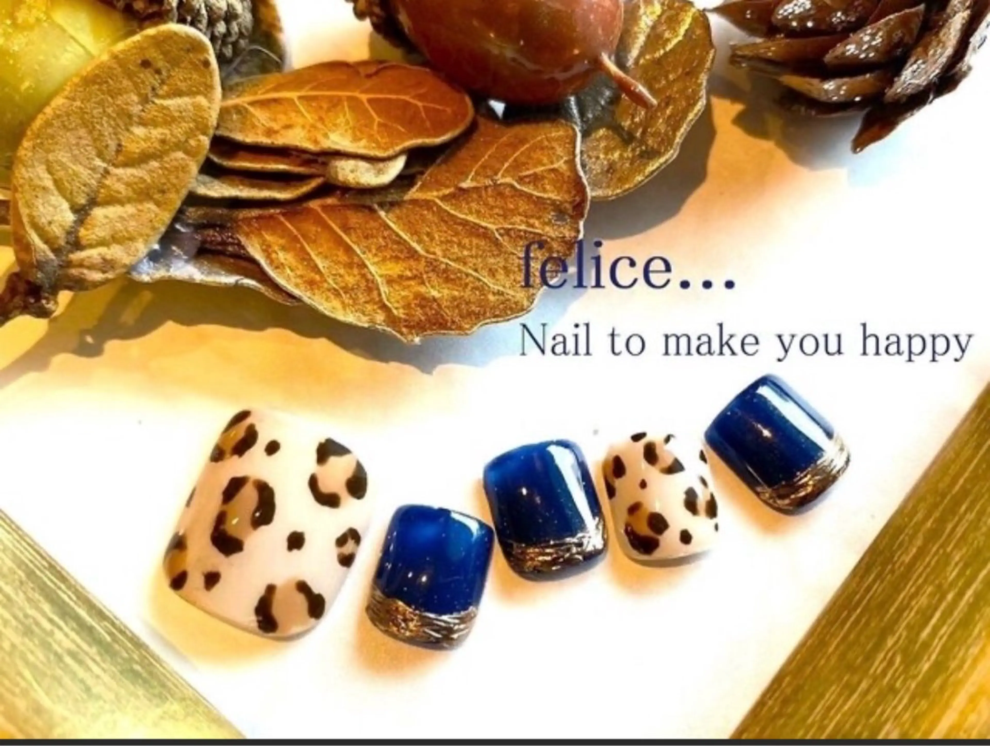 ネイル フットネイル 黒川 夢彩のネイルデザイン