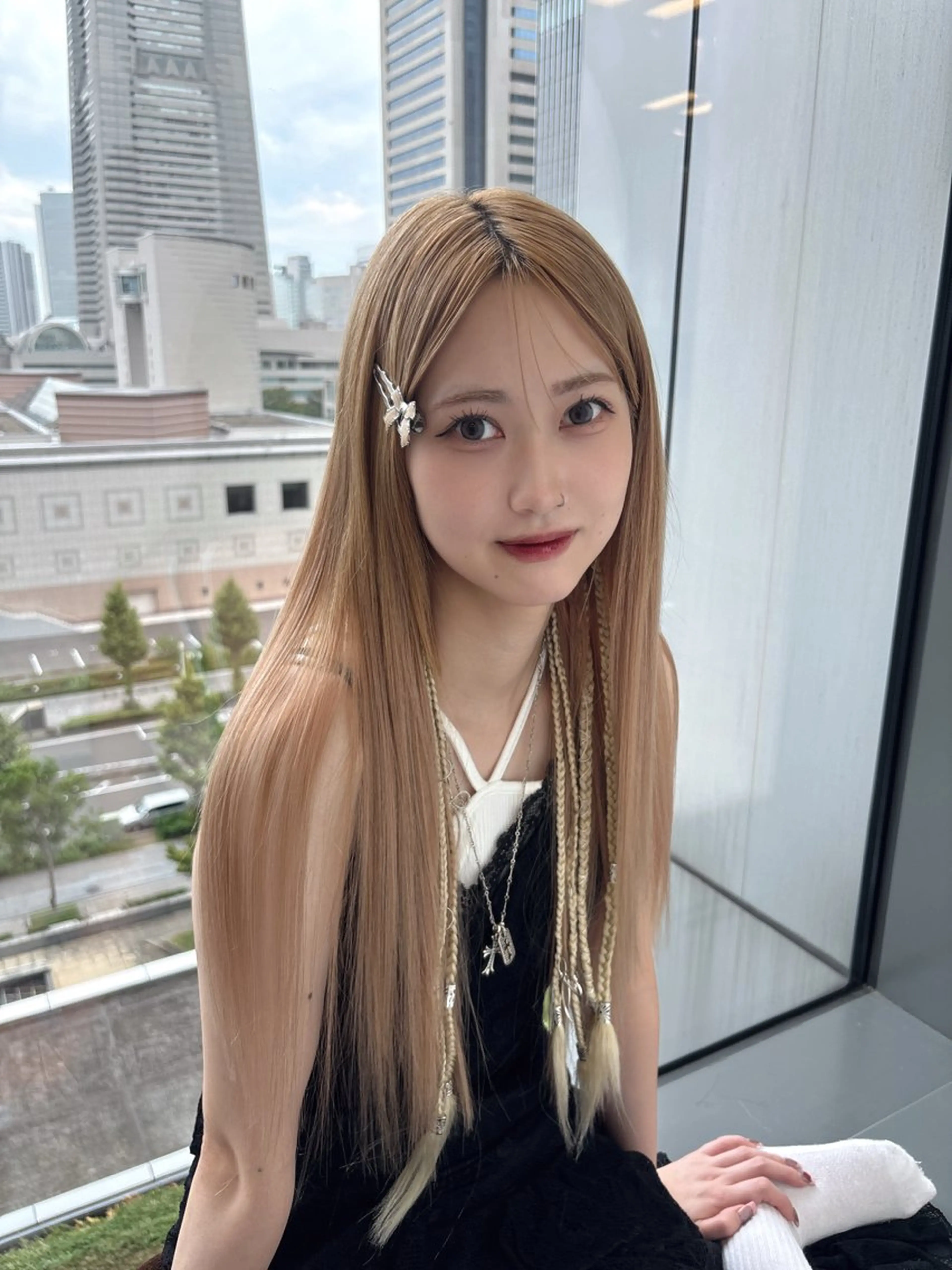 【✨️周りと差をつけるエクステ🎀先着5名様限定✨️】シールエクステ80本➕インナーブレイズ4本💖の写真