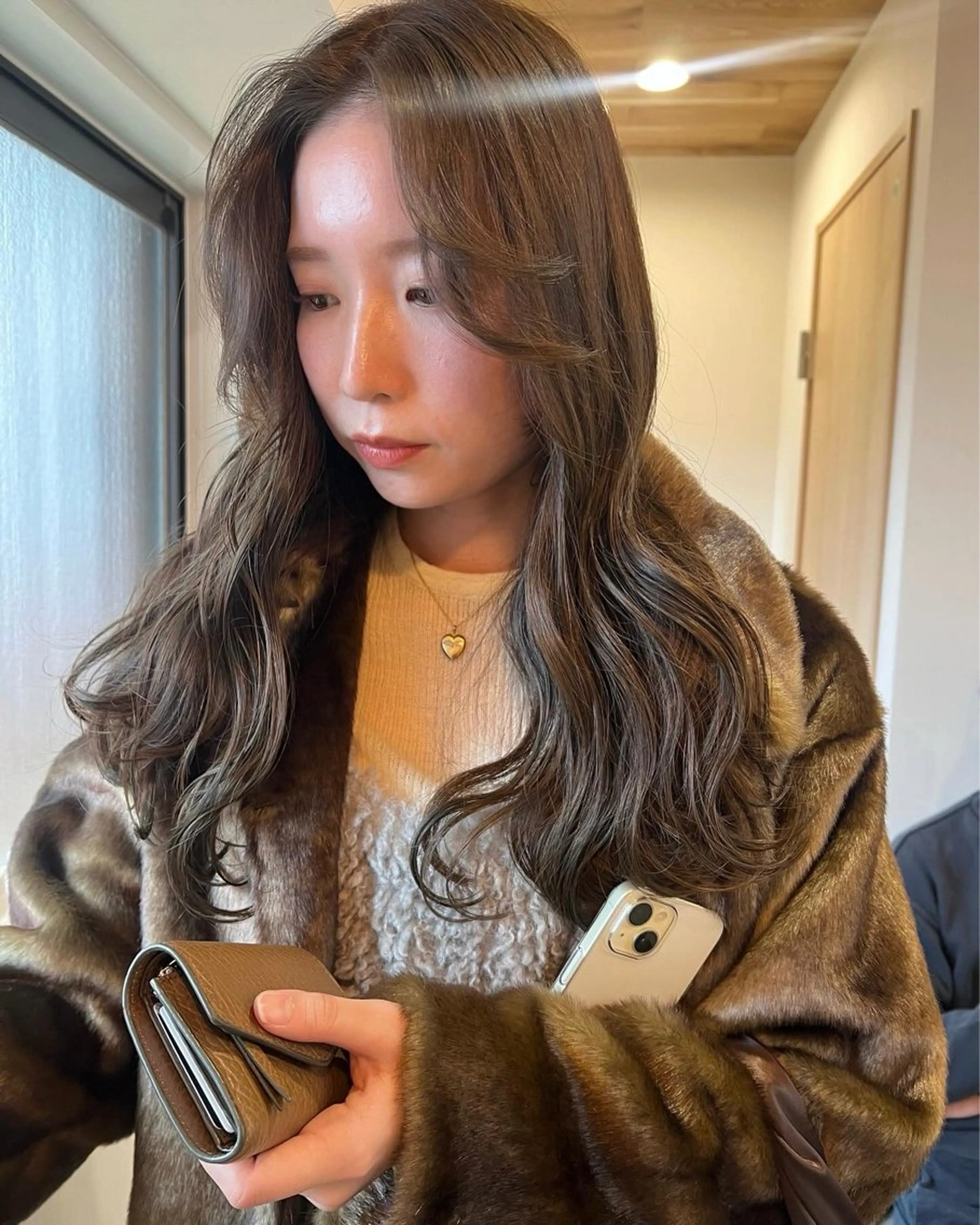 ロング カラー カット ヘアカラー トリートメント トレンドと似合わせ/ マンツーマン/西上楓のヘアスタイル