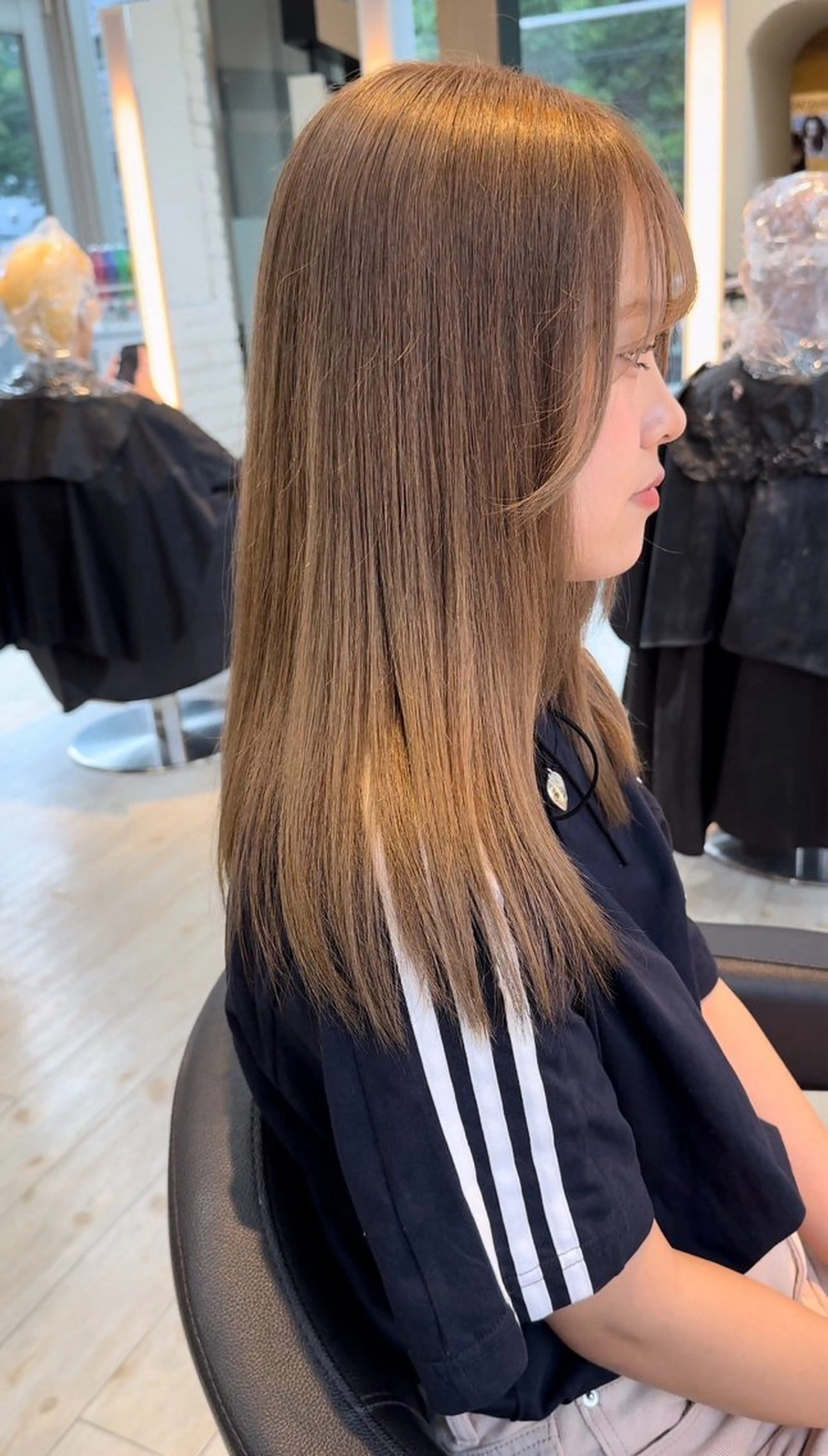 セミロング 韓国ヘア🇰🇷/ みずき/レイヤーのヘアスタイル