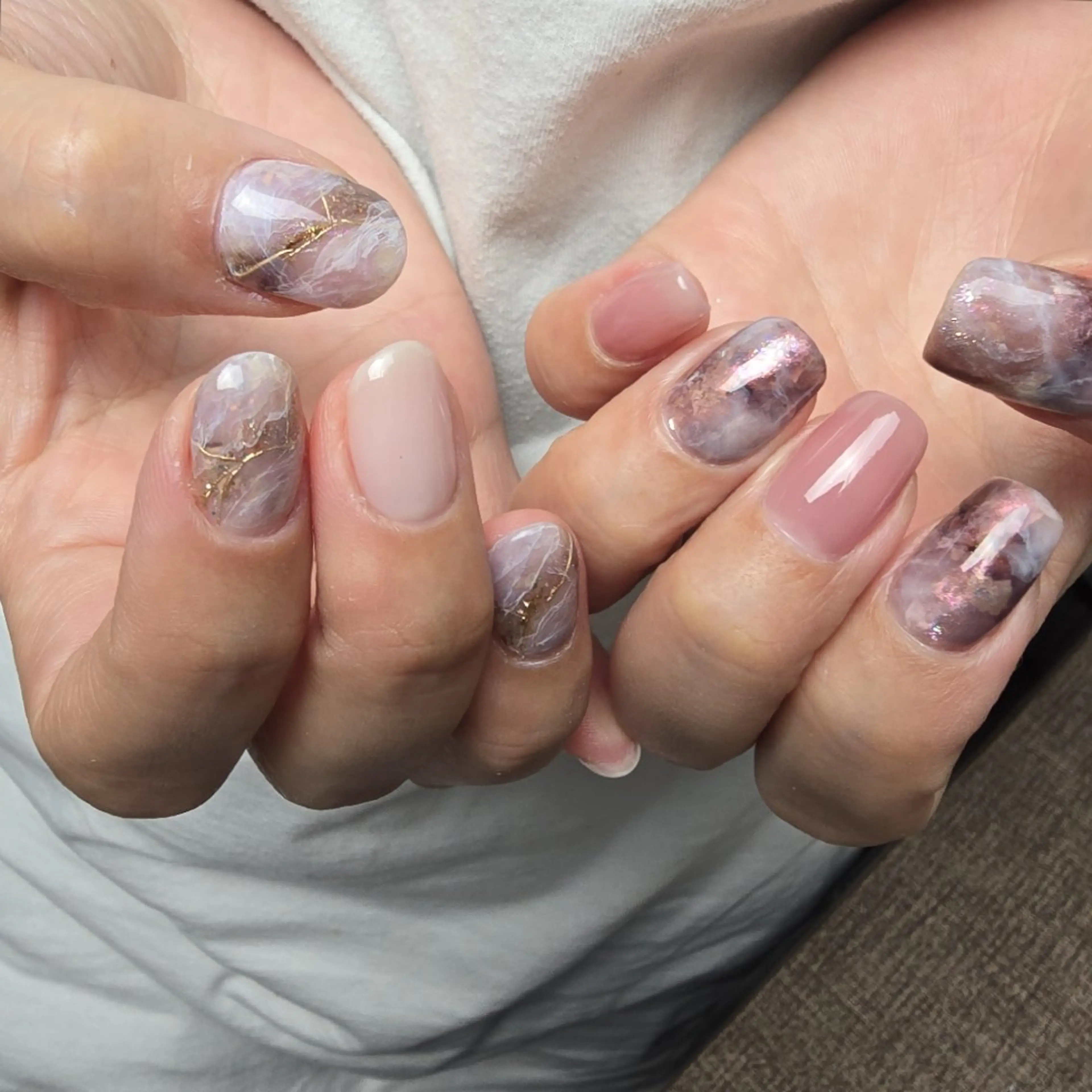 ネイル ニュアンスネイル mia nailのネイルデザイン