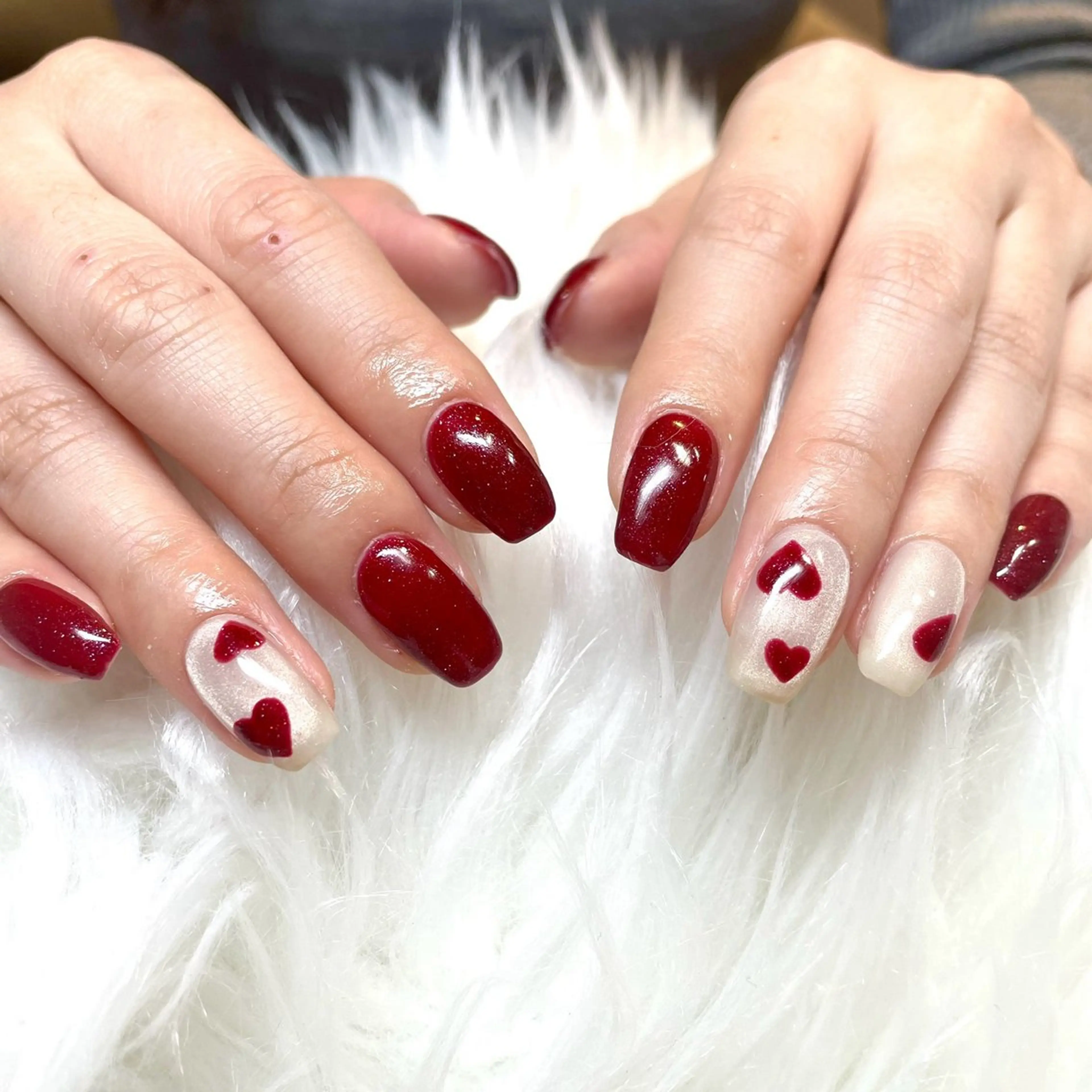 ネイル ハンドネイル 新井 ひなののネイルデザイン