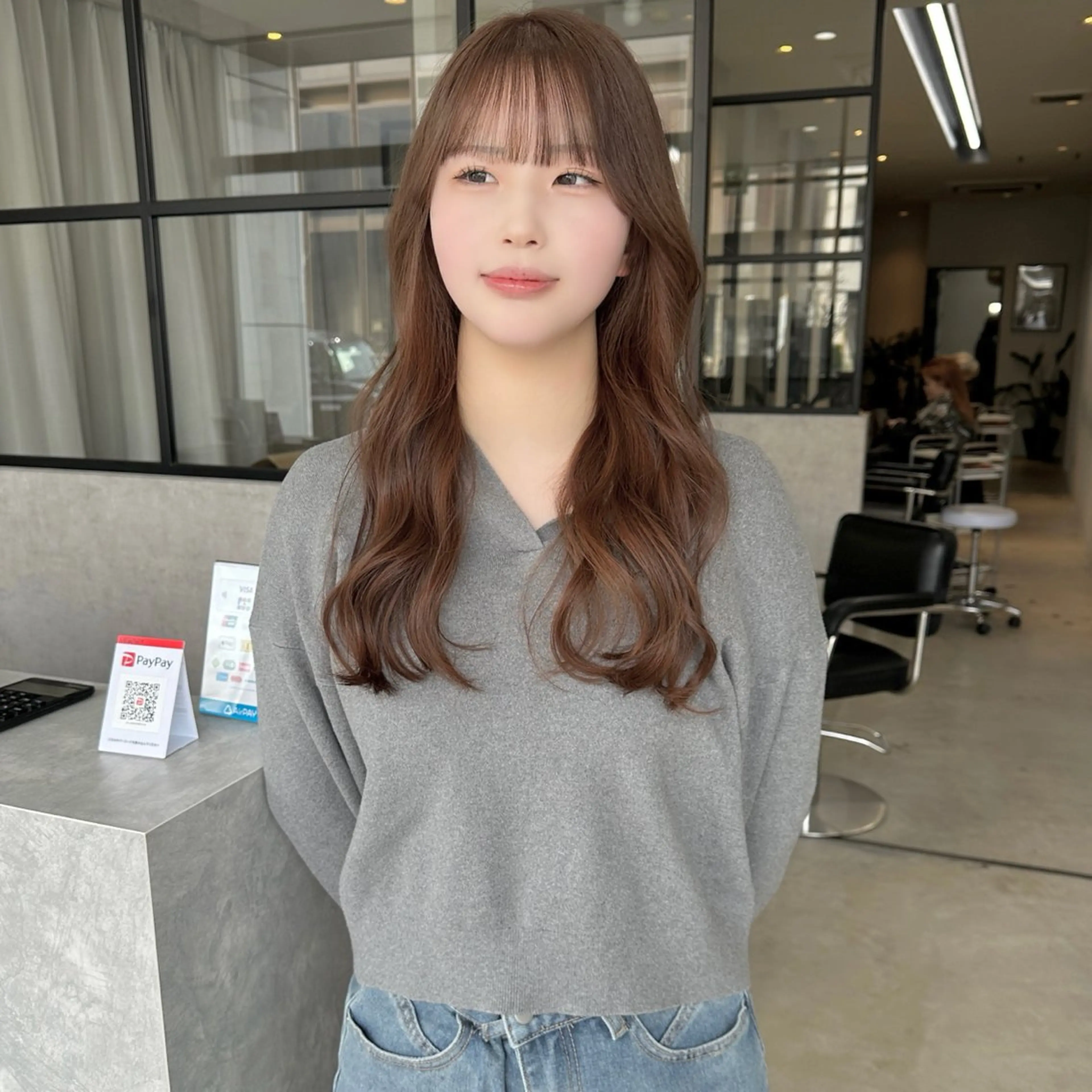 ロング カラー はちすか るかのヘアスタイル