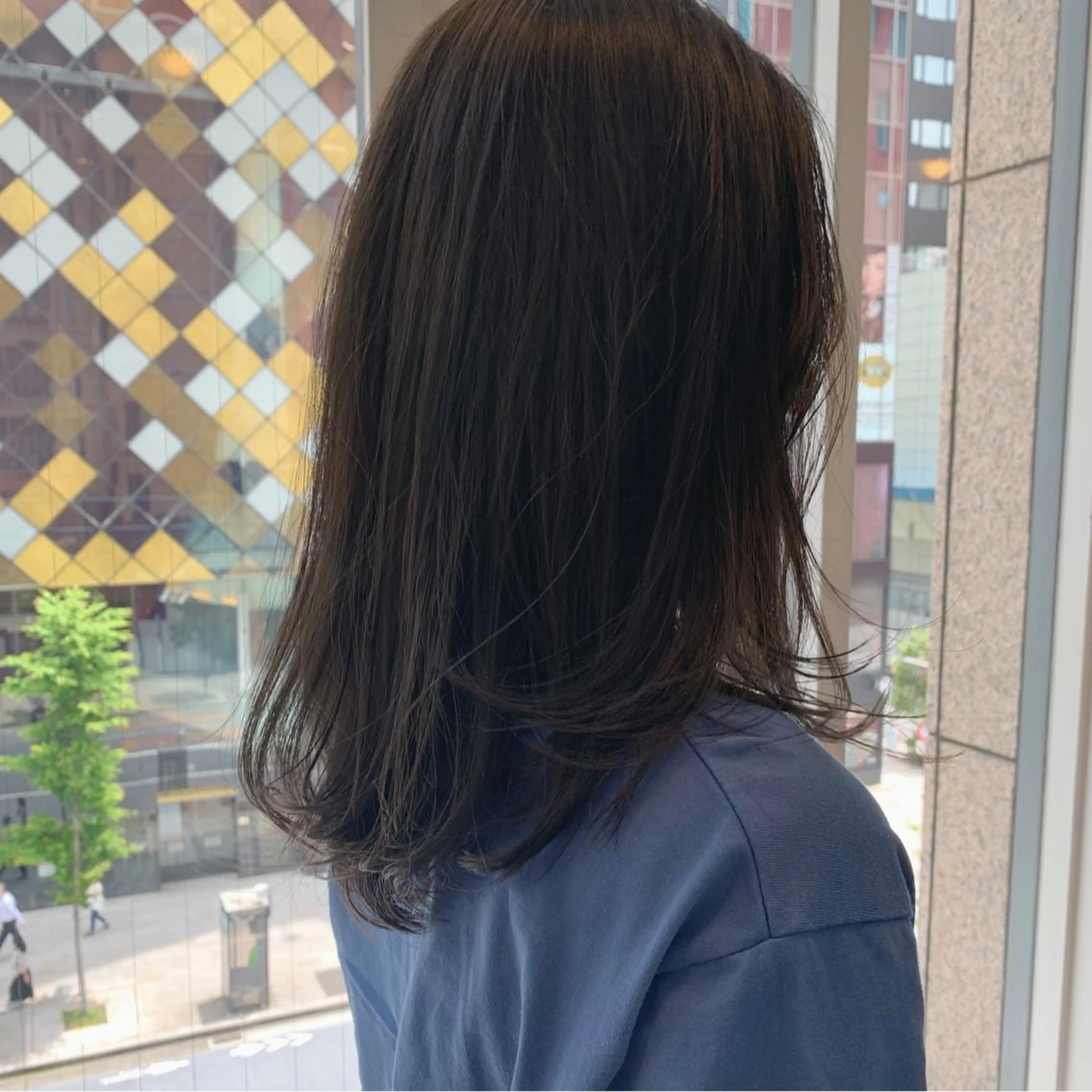 ロング カラー WISTERIA KAORUのヘアスタイル